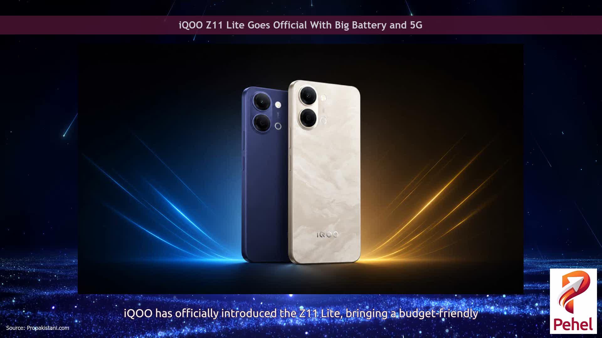 iQOO Z11 Lite Goes Official With Big Battery and 5G