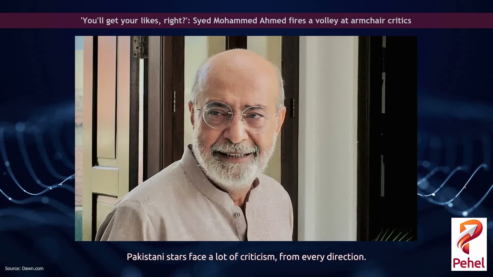 'You'll get your likes, right?': Syed Mohammed Ahmed fires a volley at armchair critics
