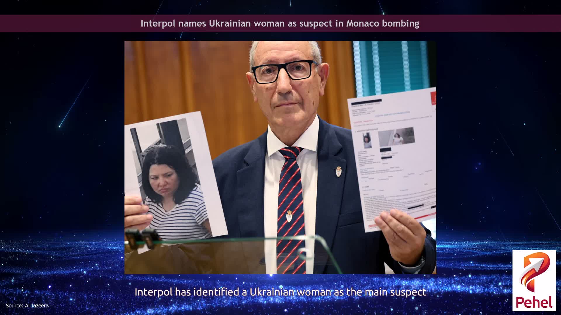 Interpol names Ukrainian woman as suspect in Monaco bombing