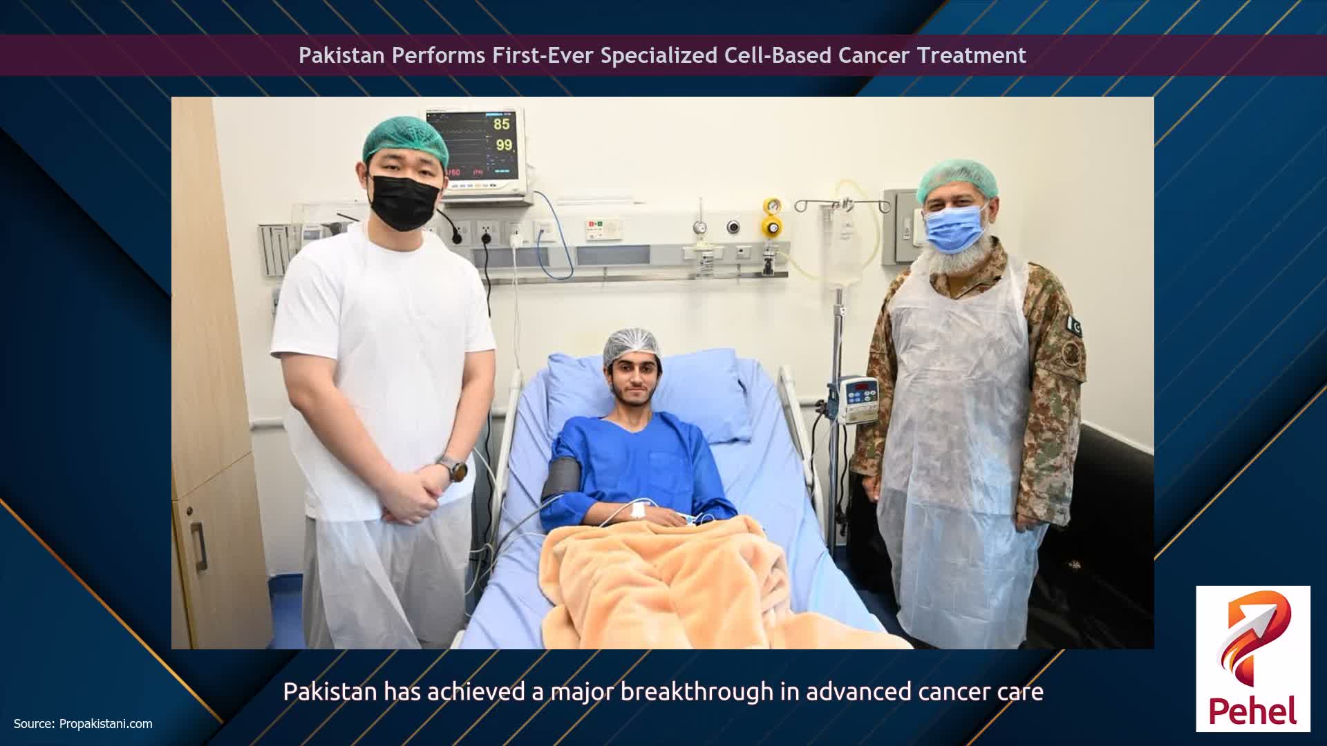 Pakistan Performs First-Ever Specialized Cell-Based Cancer Treatment
