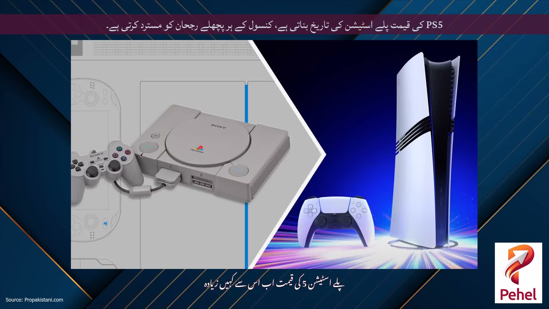 PS5 کی قیمت پلے اسٹیشن کی تاریخ بناتی ہے، کنسول کے ہر پچھلے رجحان کو مسترد کرتی ہے۔