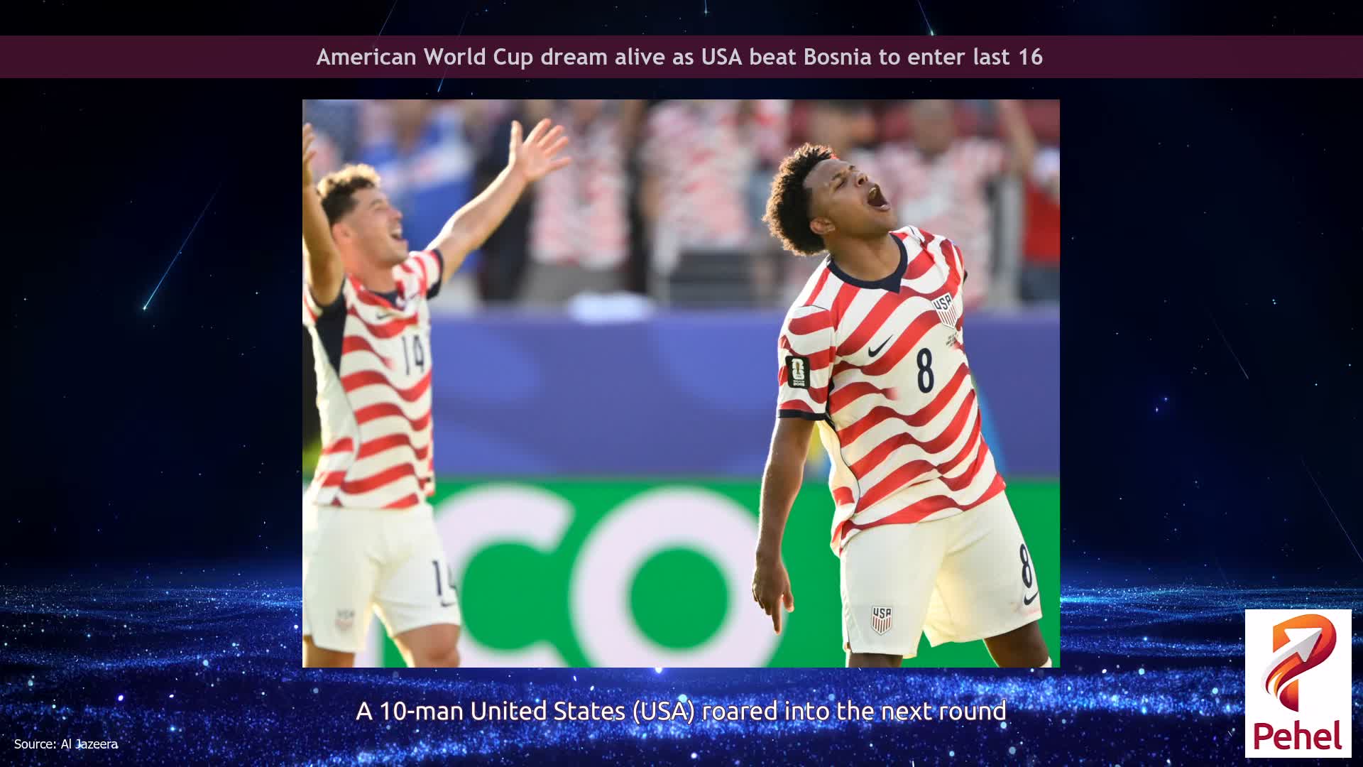 American World Cup dream alive as USA beat Bosnia to enter last 16