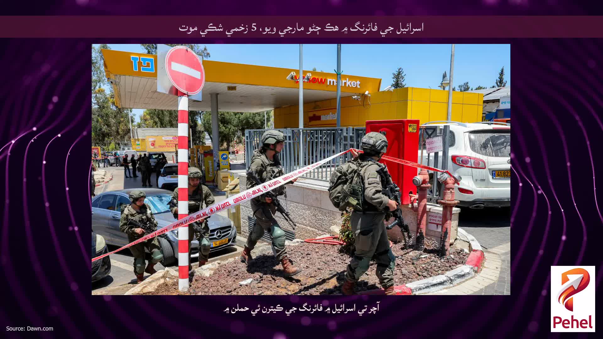 اسرائيل جي فائرنگ ۾ هڪ ڄڻو مارجي ويو، 5 زخمي شڪي موت