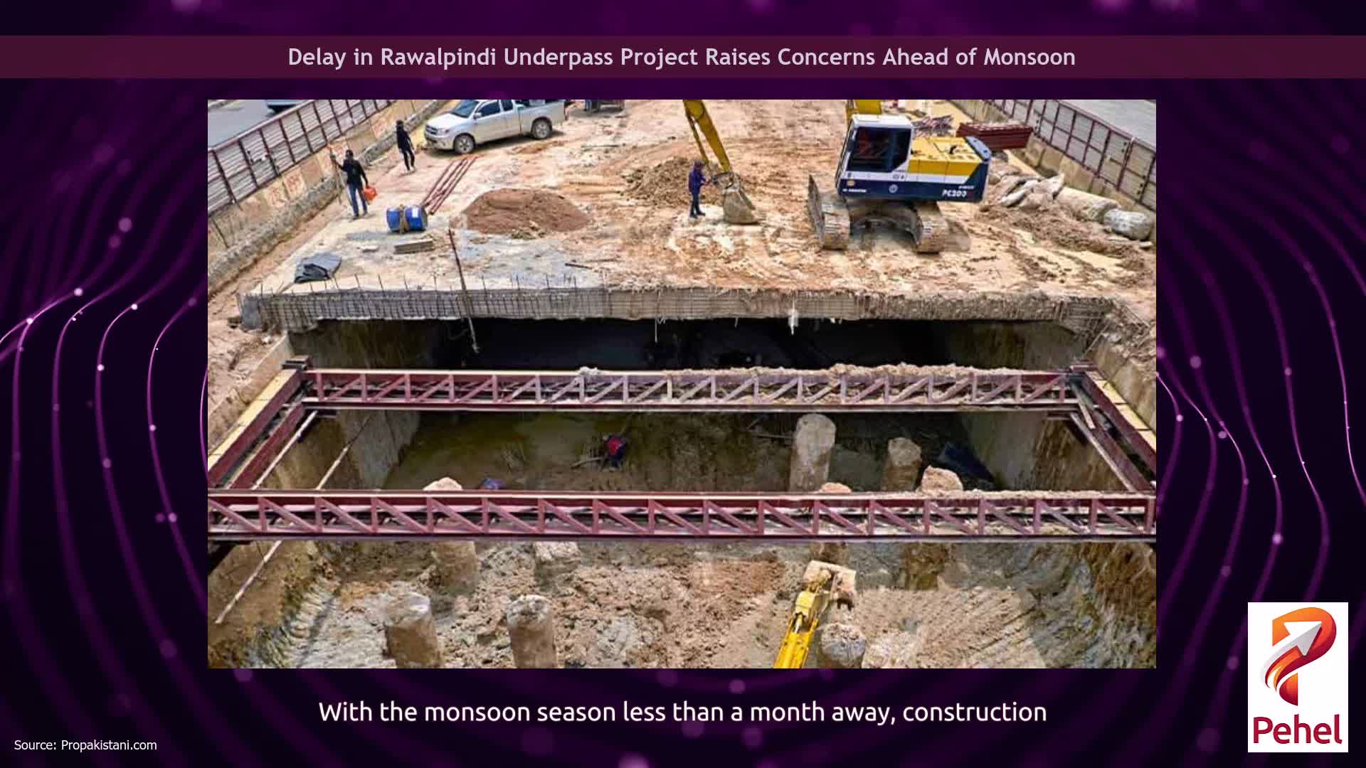 Delay in Rawalpindi Underpass Project Raises Concerns Ahead of Monsoon
