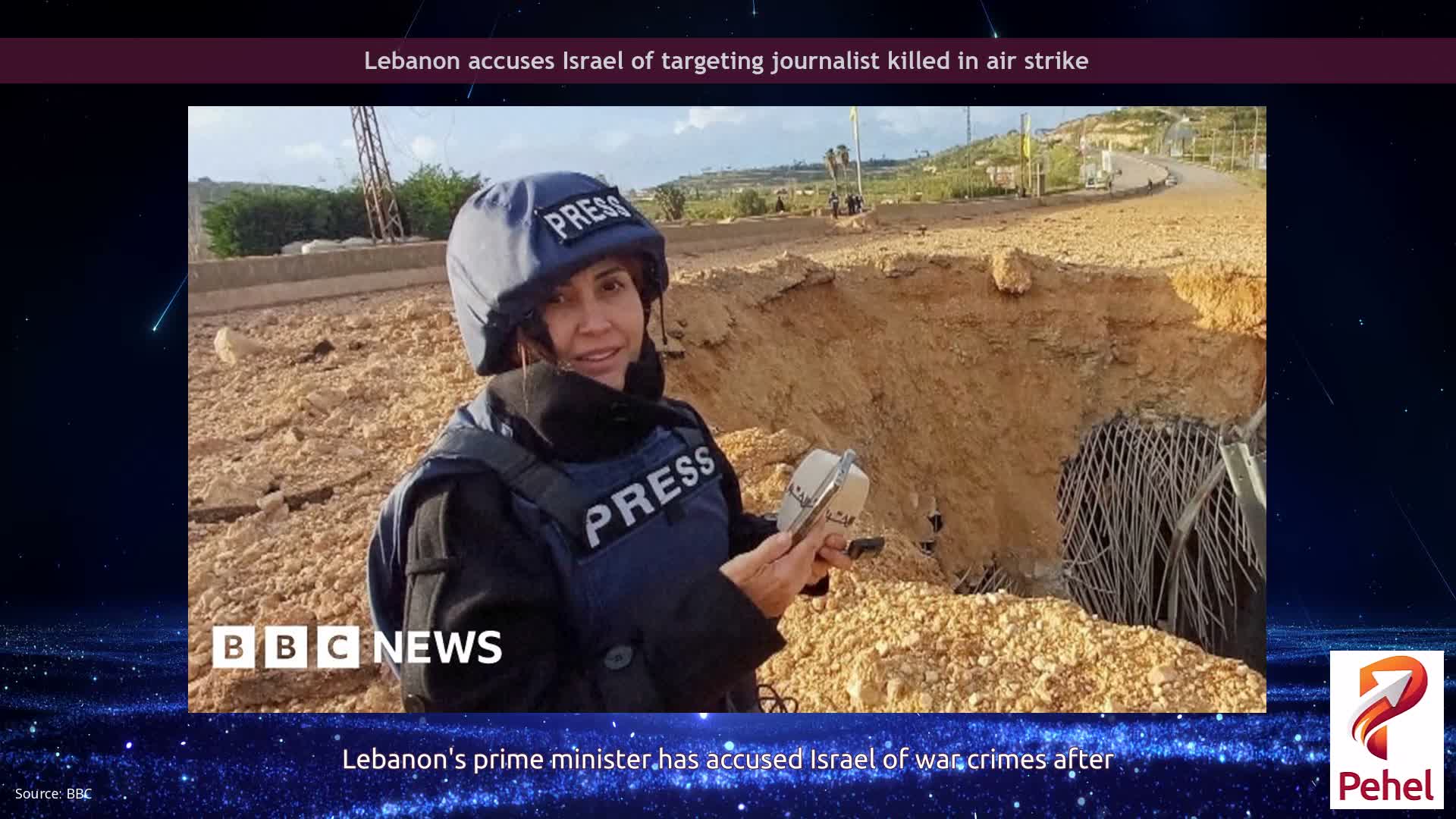 Lebanon accuses Israel of targeting journalist killed in air strike