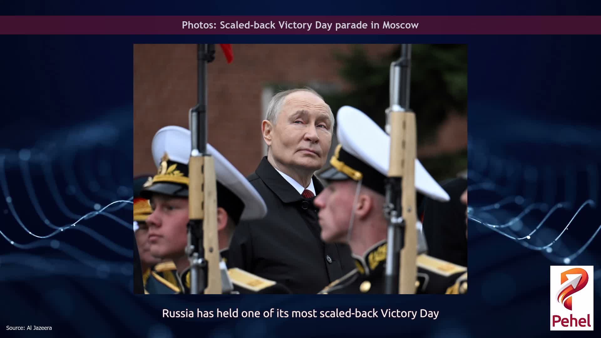 Photos: Scaled-back Victory Day parade in Moscow
