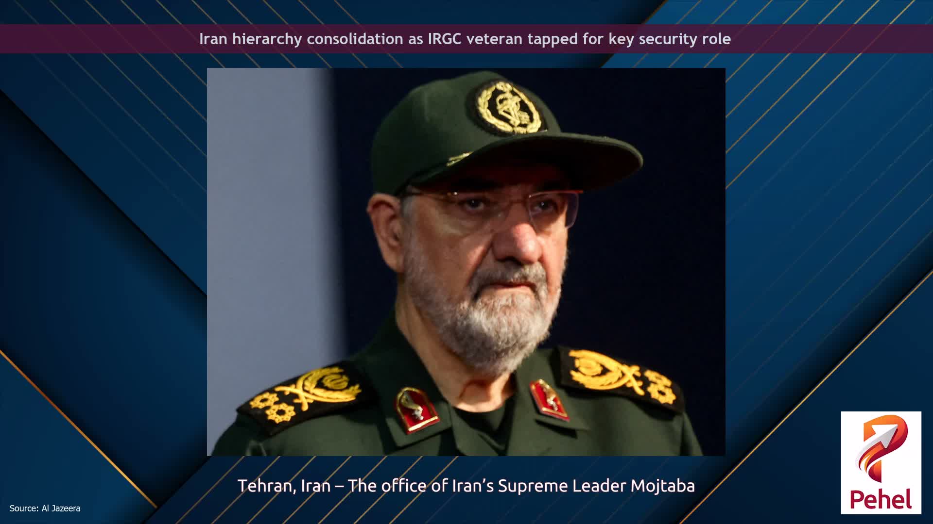 Iran hierarchy consolidation as IRGC veteran tapped for key security role