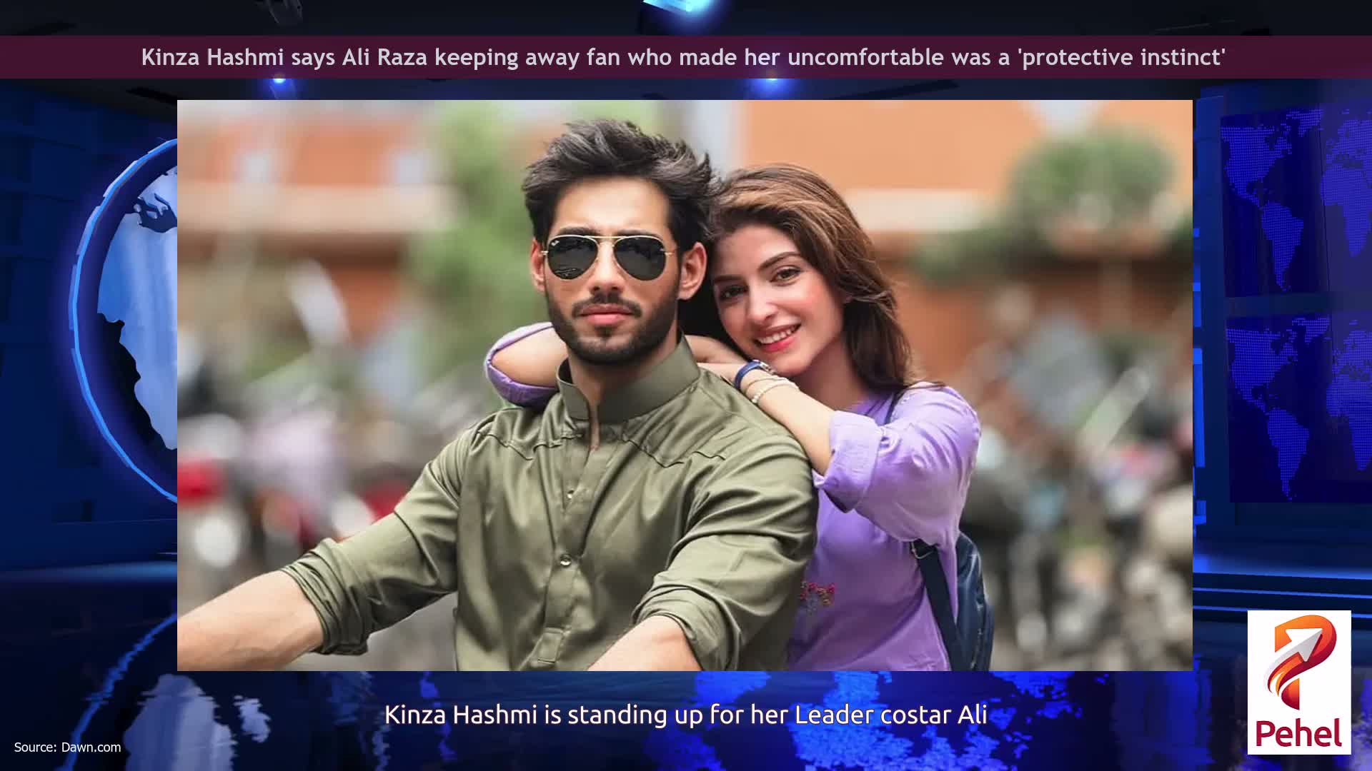 Kinza Hashmi says Ali Raza keeping away fan who made her uncomfortable was a 'protective instinct'
