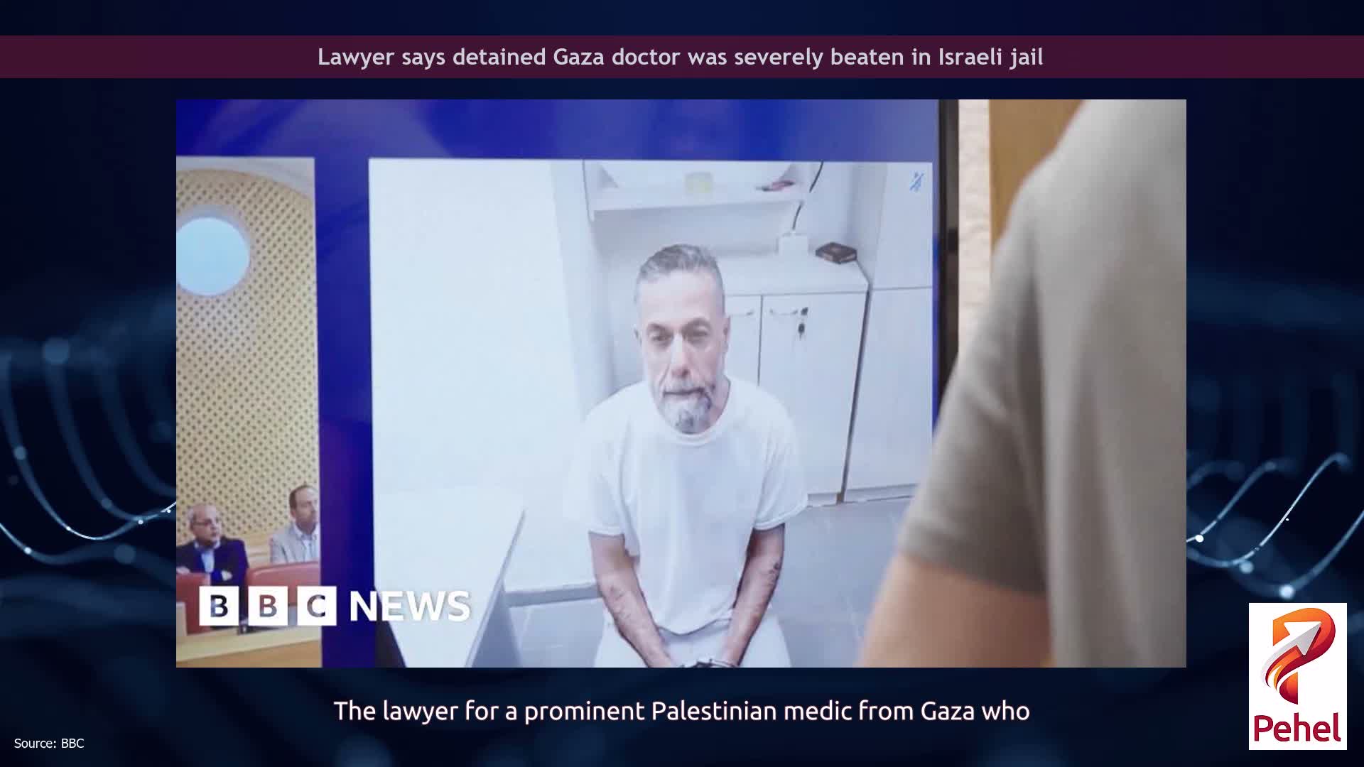 Lawyer says detained Gaza doctor was severely beaten in Israeli jail
