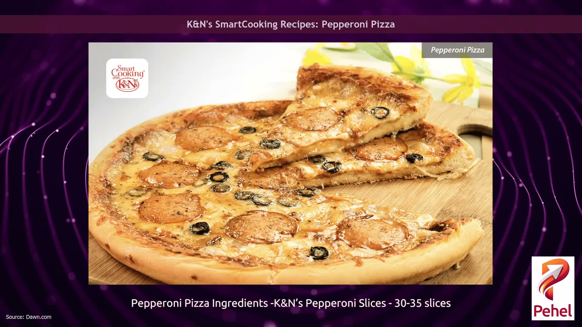 K&N's SmartCooking Recipes: Pepperoni Pizza