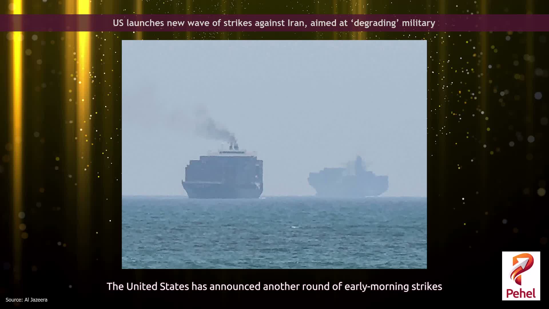 US launches new wave of strikes against Iran, aimed at ‘degrading’ military
