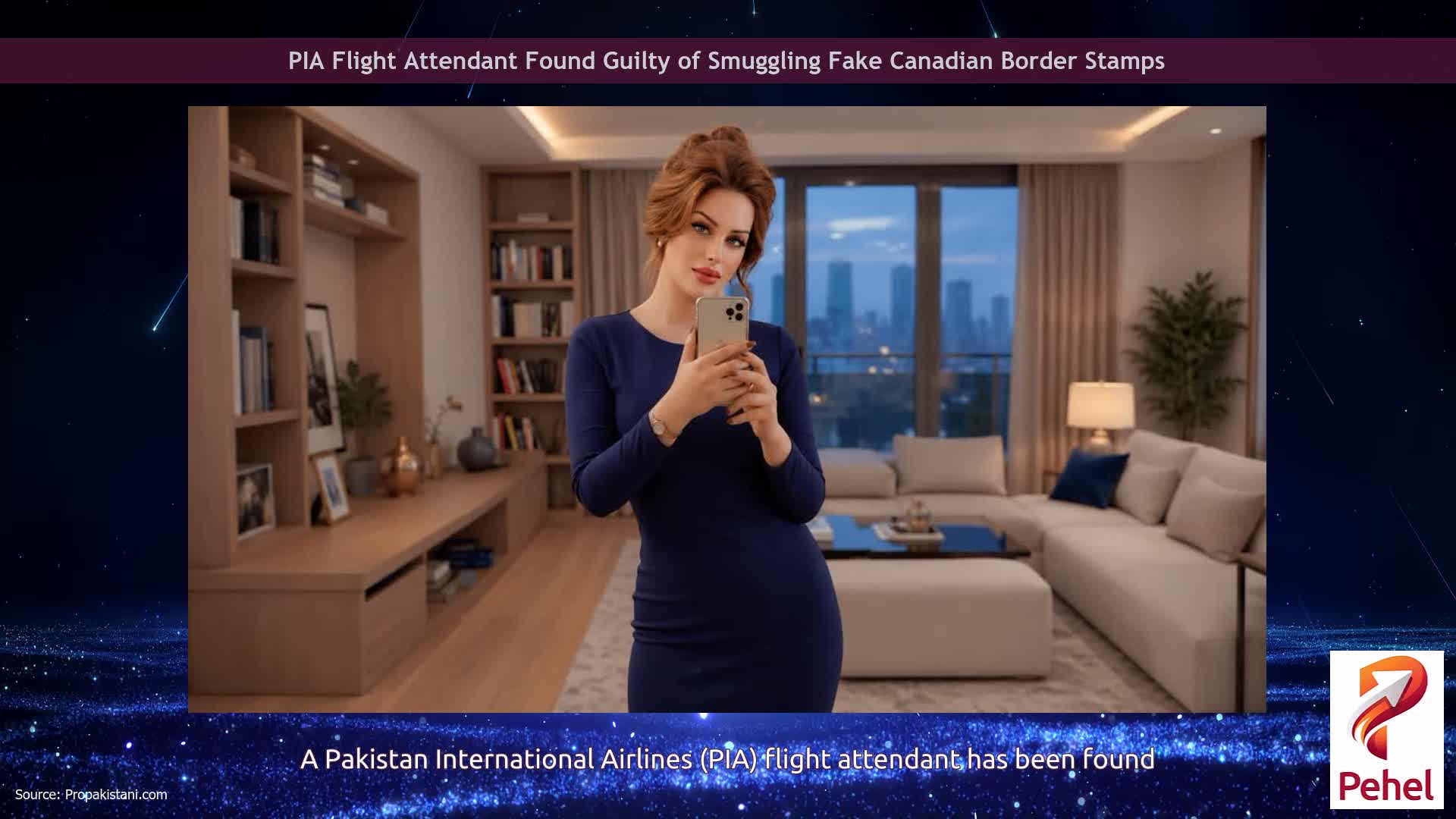 PIA Flight Attendant Found Guilty of Smuggling Fake Canadian Border Stamps