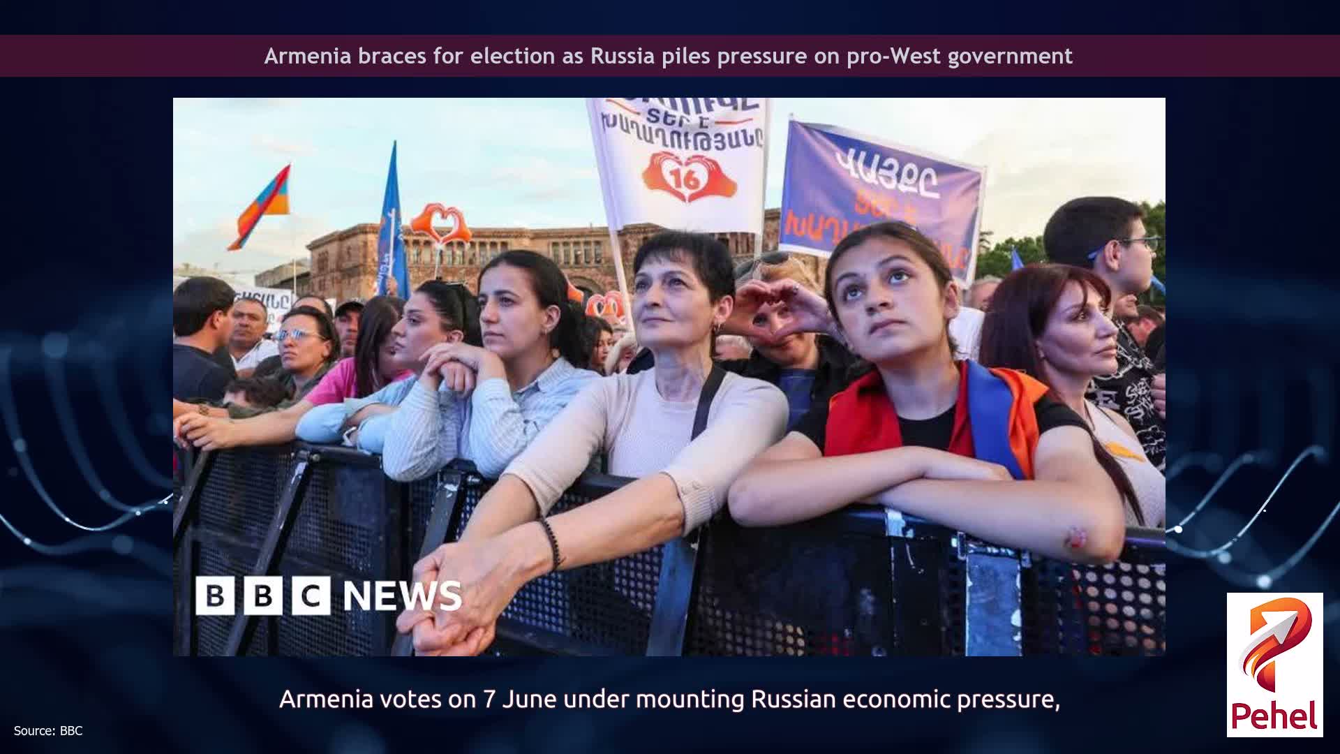 Armenia braces for election as Russia piles pressure on pro-West government