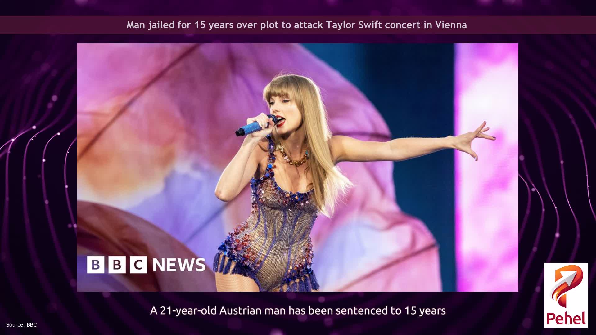 Man jailed for 15 years over plot to attack Taylor Swift concert in Vienna