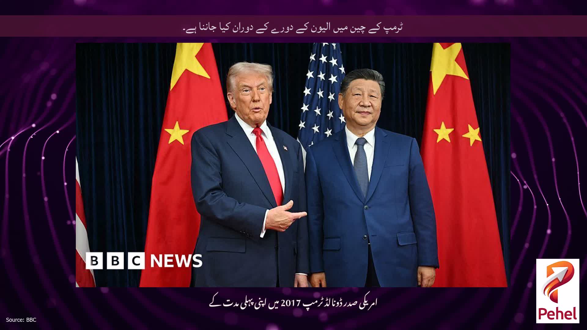 ٹرمپ کے چین میں الیون کے دورے کے دوران کیا جاننا ہے۔