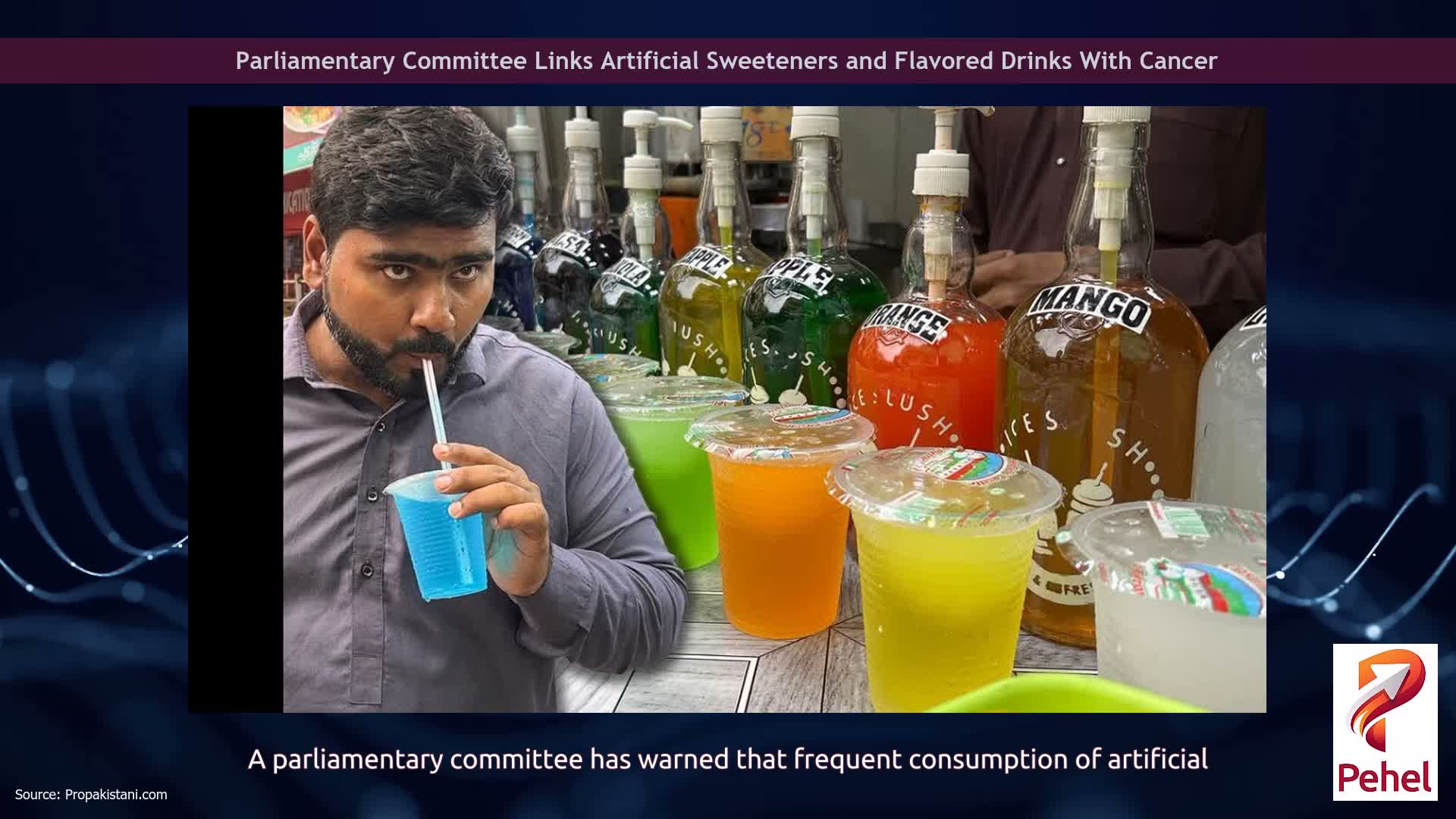 Parliamentary Committee Links Artificial Sweeteners and Flavored Drinks With Cancer