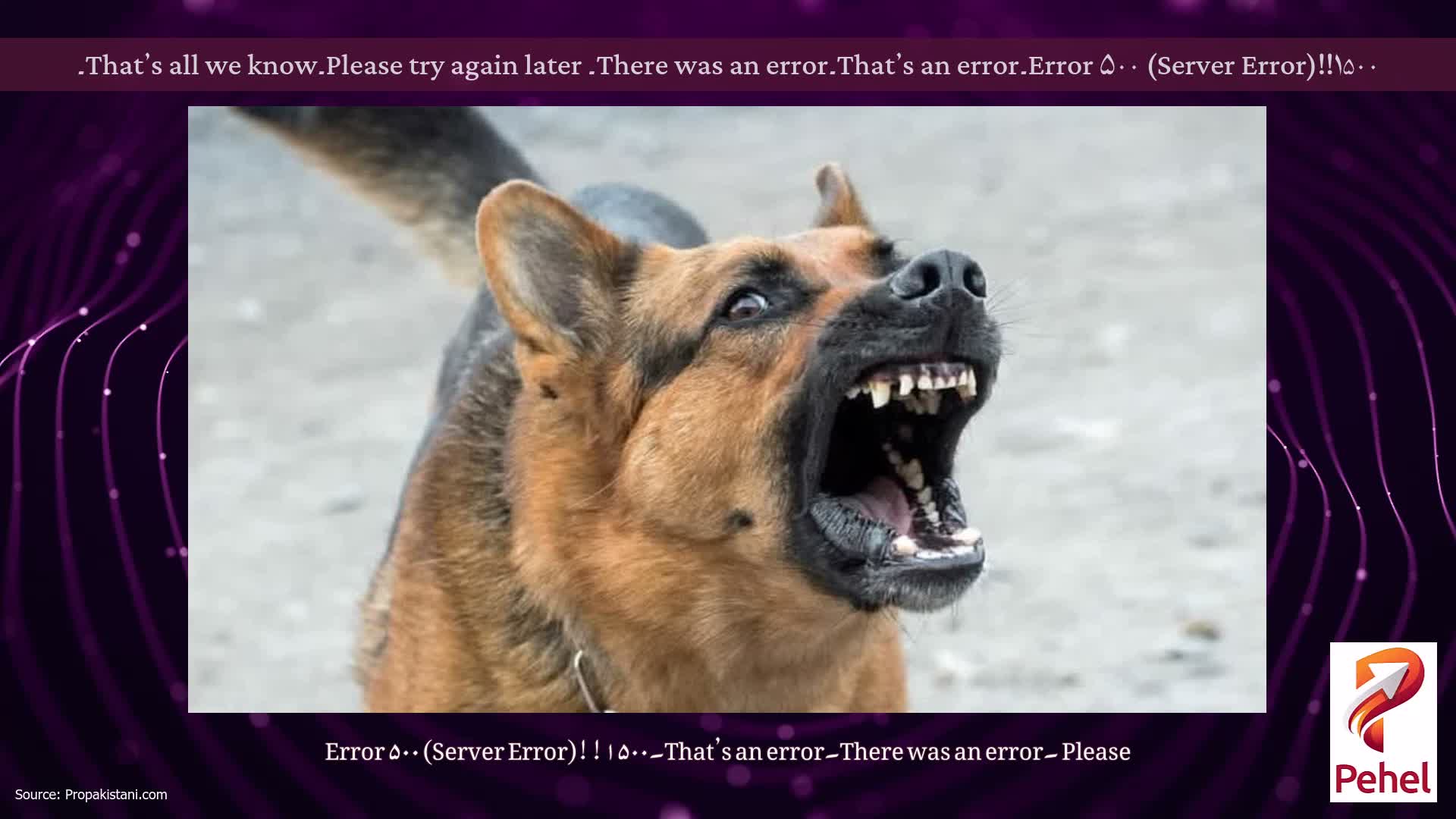 Error ۵۰۰ (Server Error)!!۱۵۰۰۔That’s an error۔There was an error۔ Please try again later۔That’s all we know۔