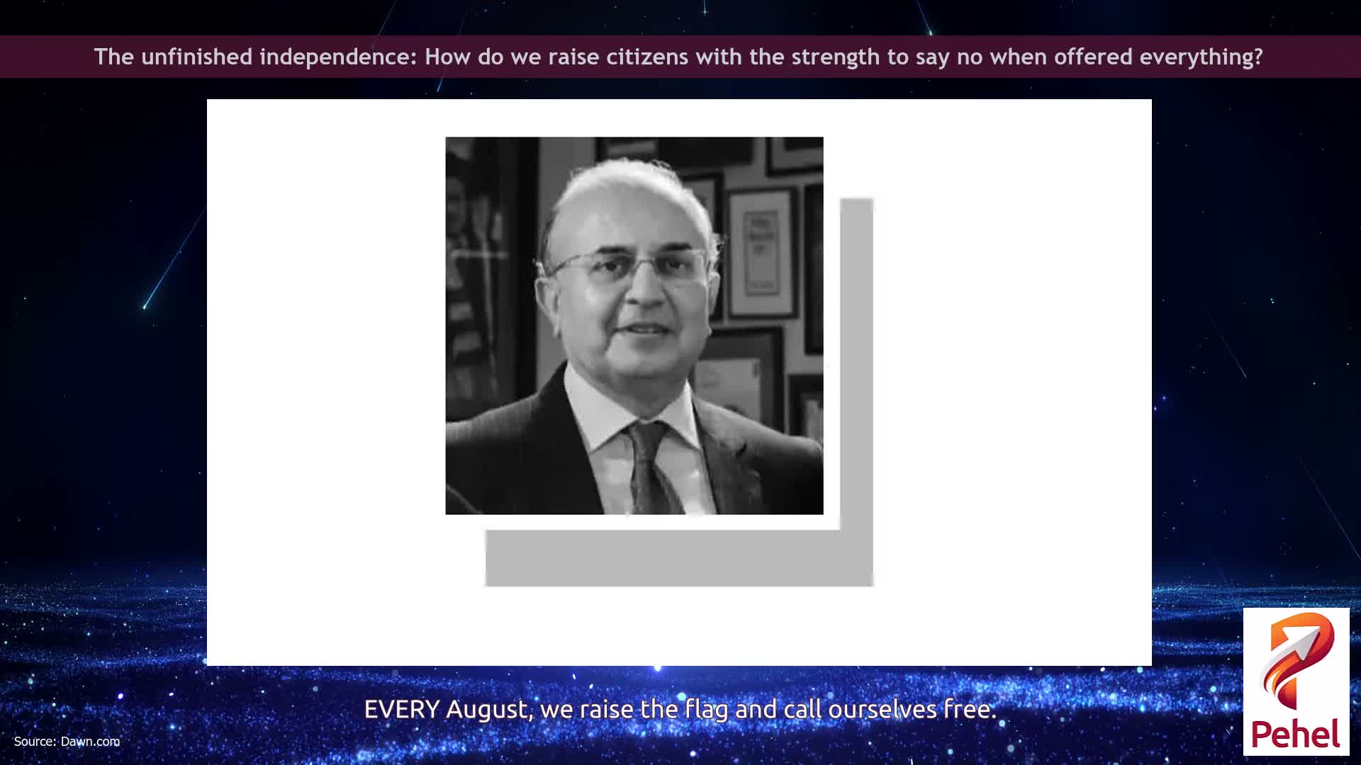 The unfinished independence: How do we raise citizens with the strength to say no when offered everything?