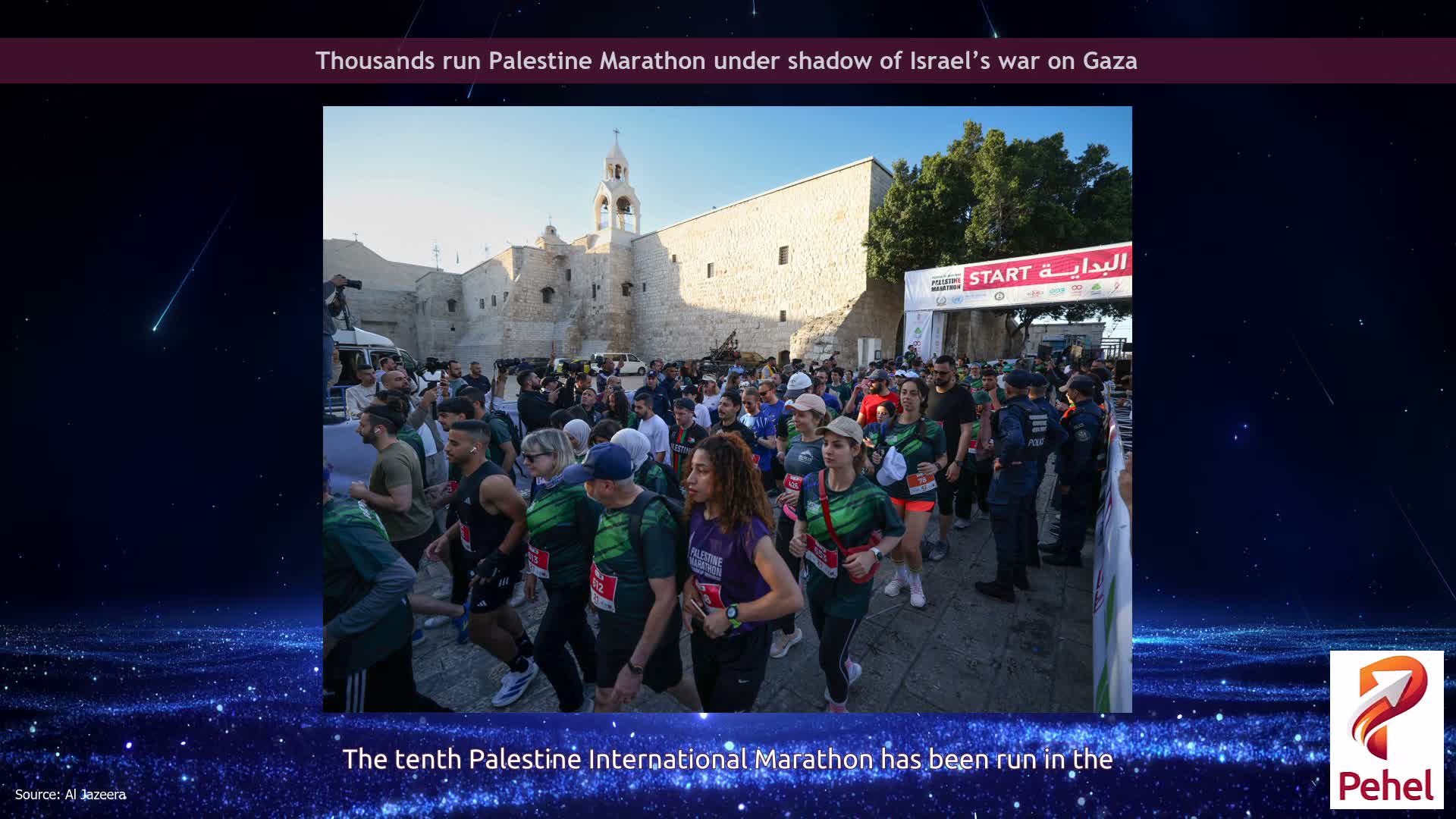 Thousands run Palestine Marathon under shadow of Israel’s war on Gaza