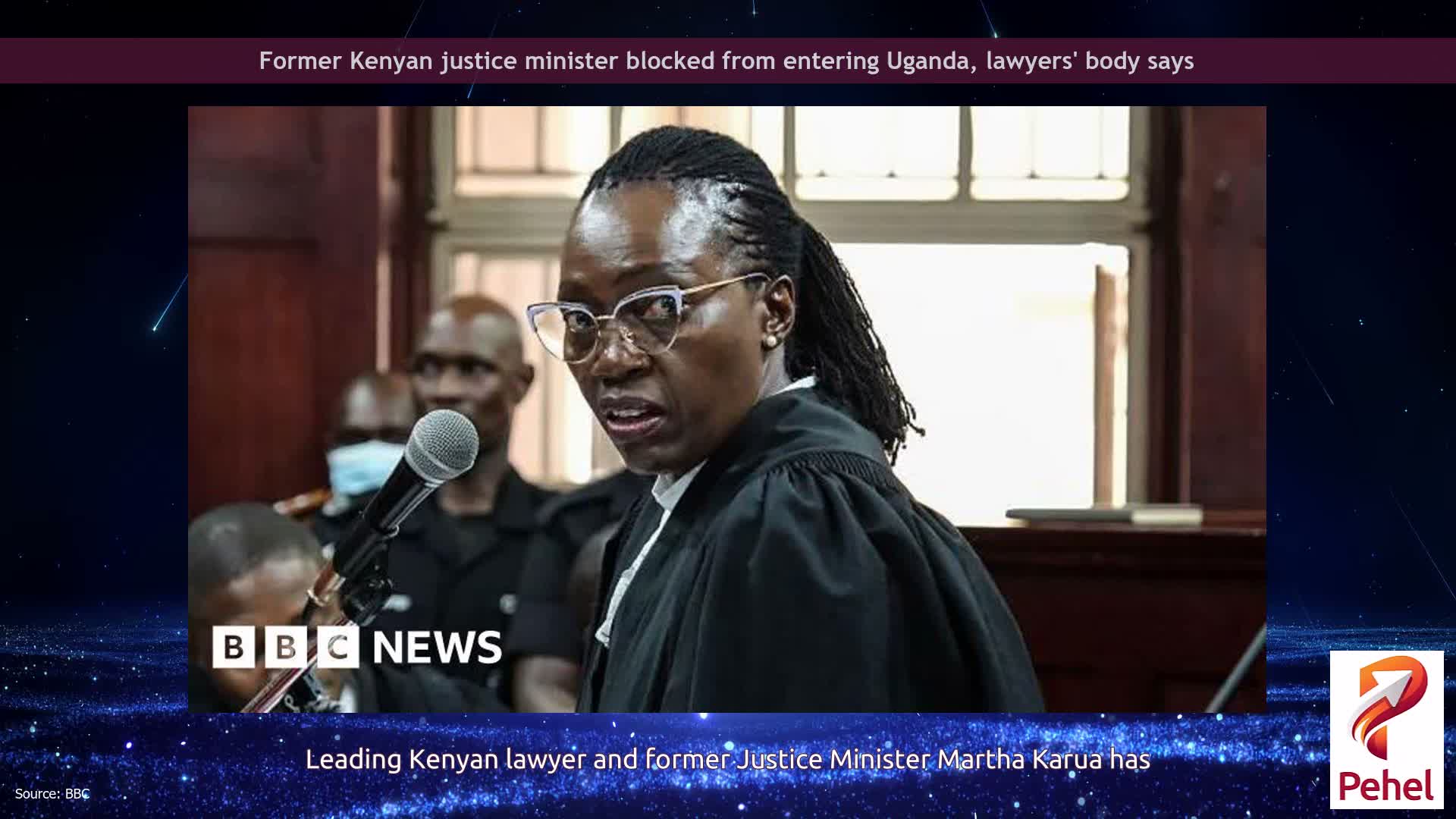 Former Kenyan justice minister blocked from entering Uganda, lawyers' body says