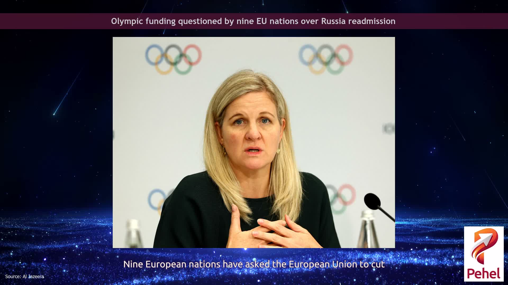 Olympic funding questioned by nine EU nations over Russia readmission