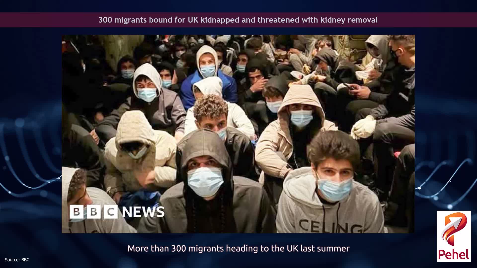 300 migrants bound for UK kidnapped and threatened with kidney removal