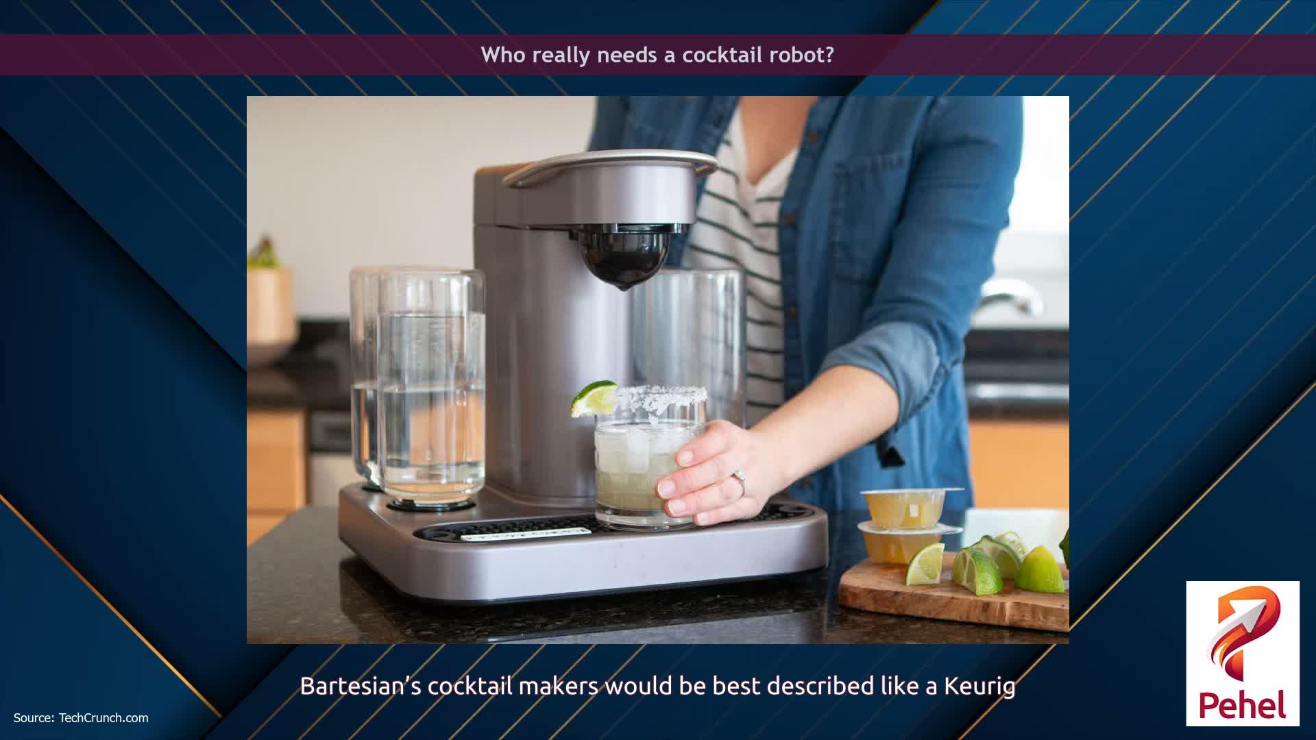 Who really needs a cocktail robot?