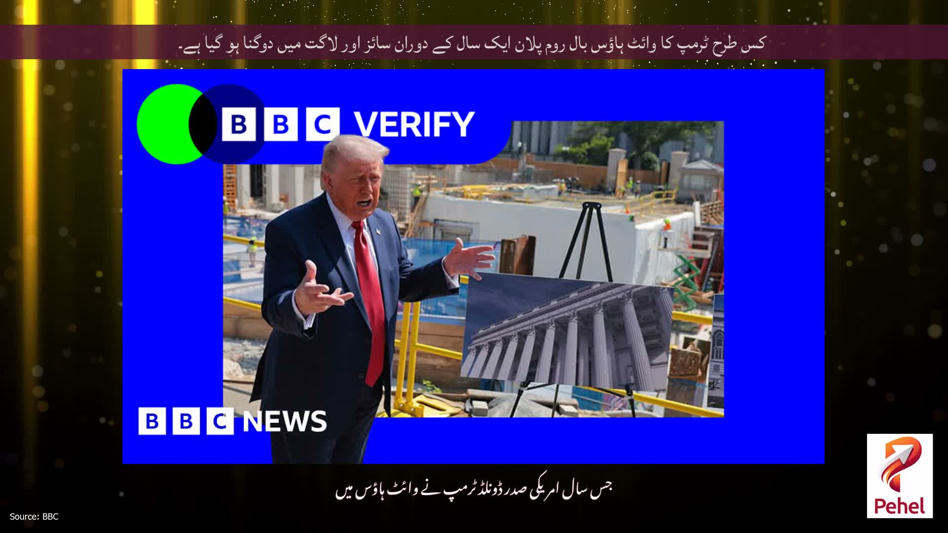 کس طرح ٹرمپ کا وائٹ ہاؤس بال روم پلان ایک سال کے دوران سائز اور لاگت میں دوگنا ہو گیا ہے۔