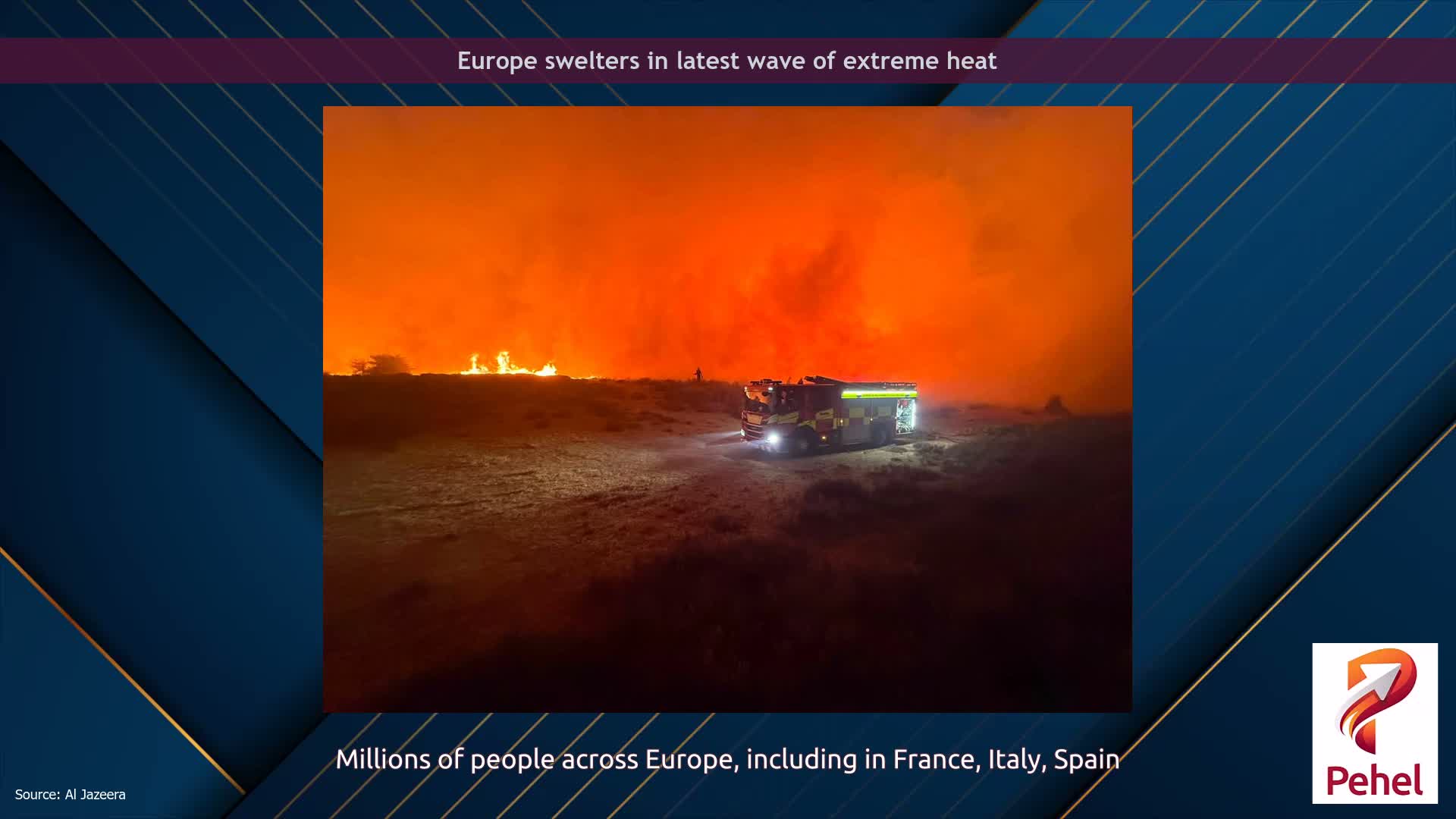 Europe swelters in latest wave of extreme heat
