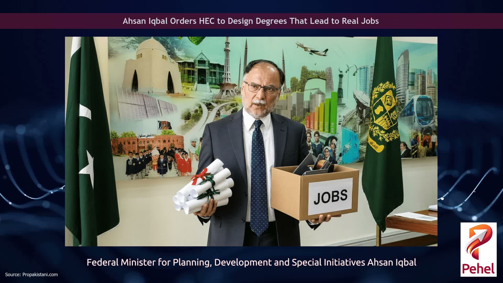 Ahsan Iqbal Orders HEC to Design Degrees That Lead to Real Jobs