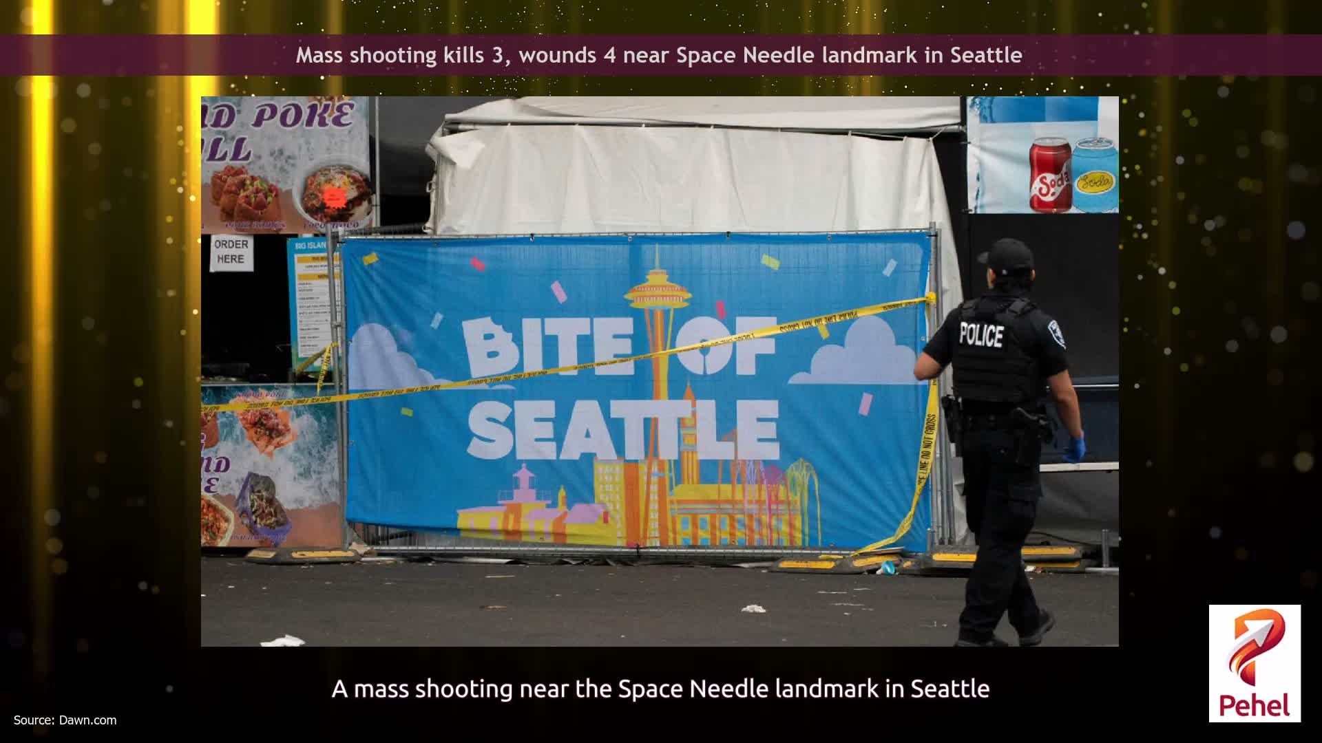 Mass shooting kills 3, wounds 4 near Space Needle landmark in Seattle