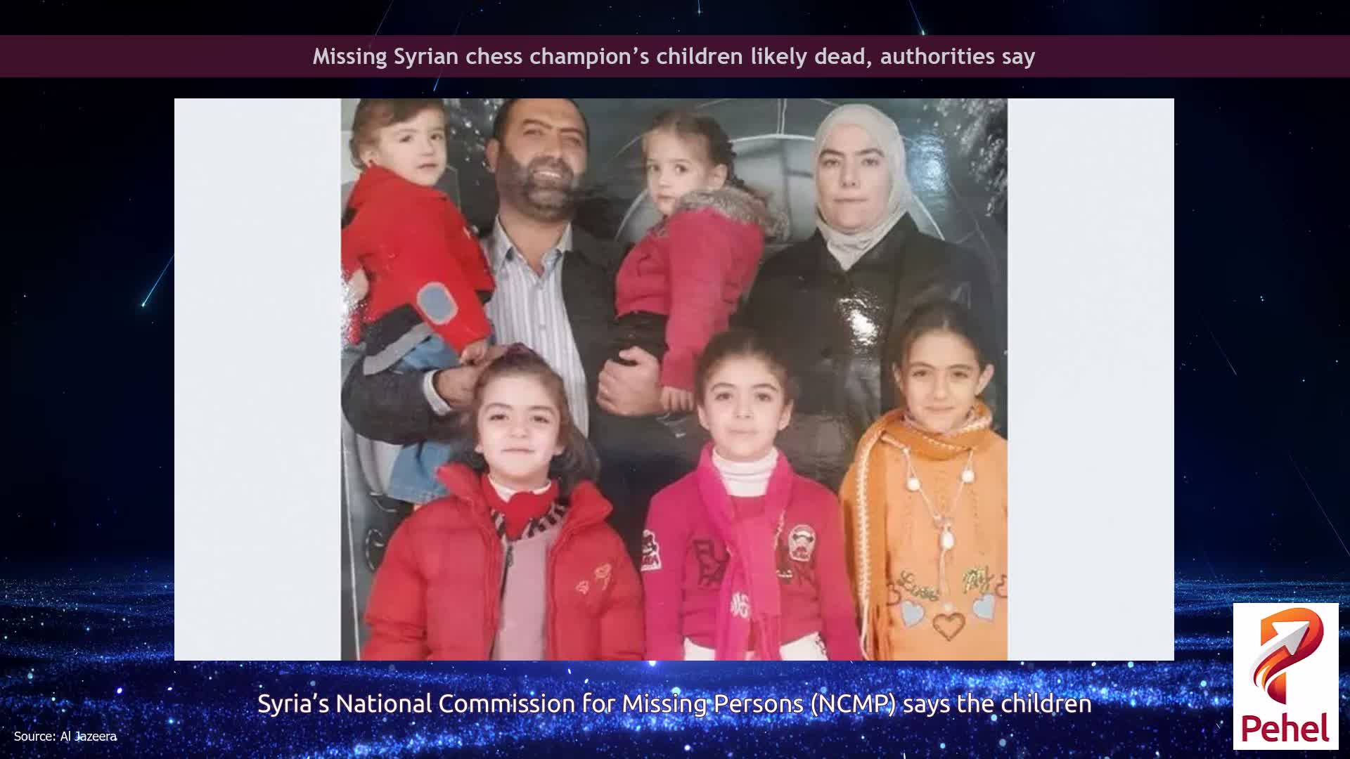 Missing Syrian chess champion’s children likely dead, authorities say