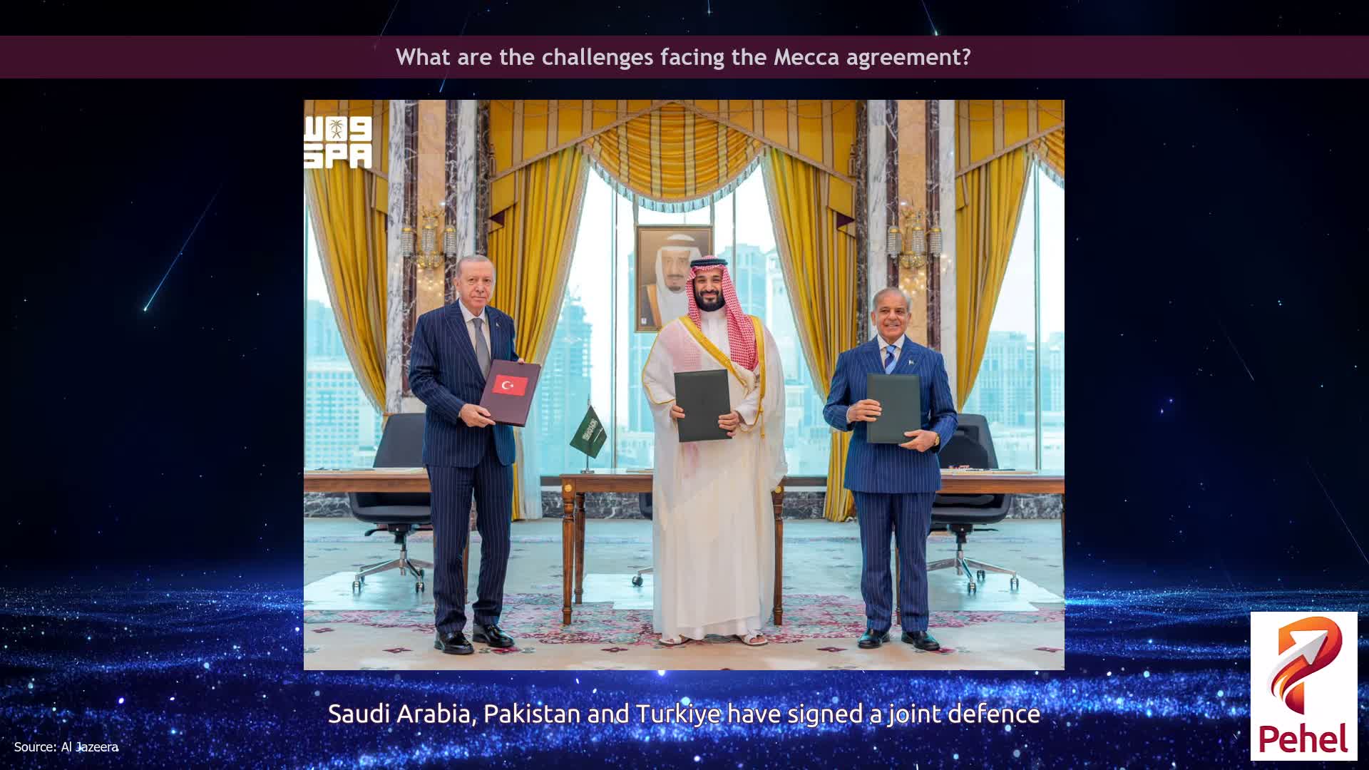 What are the challenges facing the Mecca agreement?