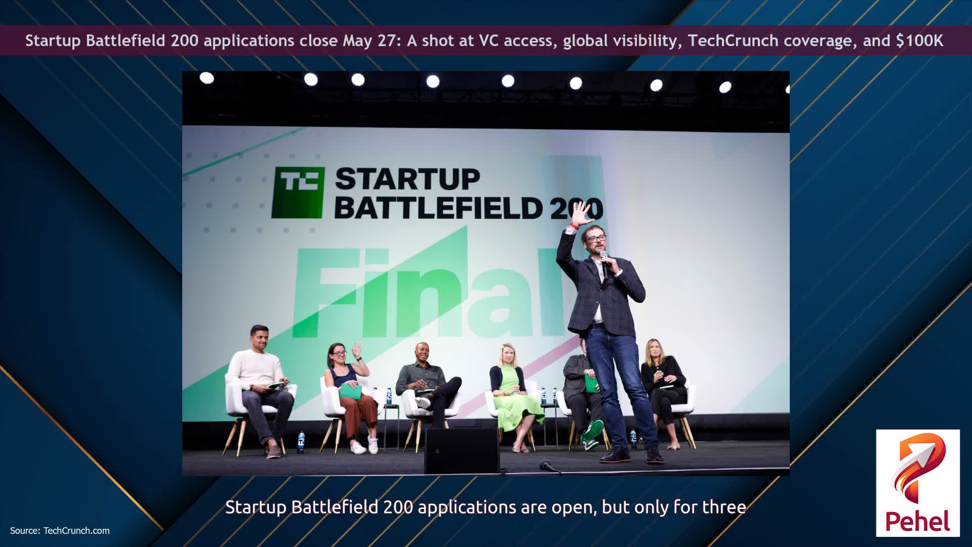Startup Battlefield 200 applications close May 27: A shot at VC access, global visibility, TechCrunch coverage, and $100K