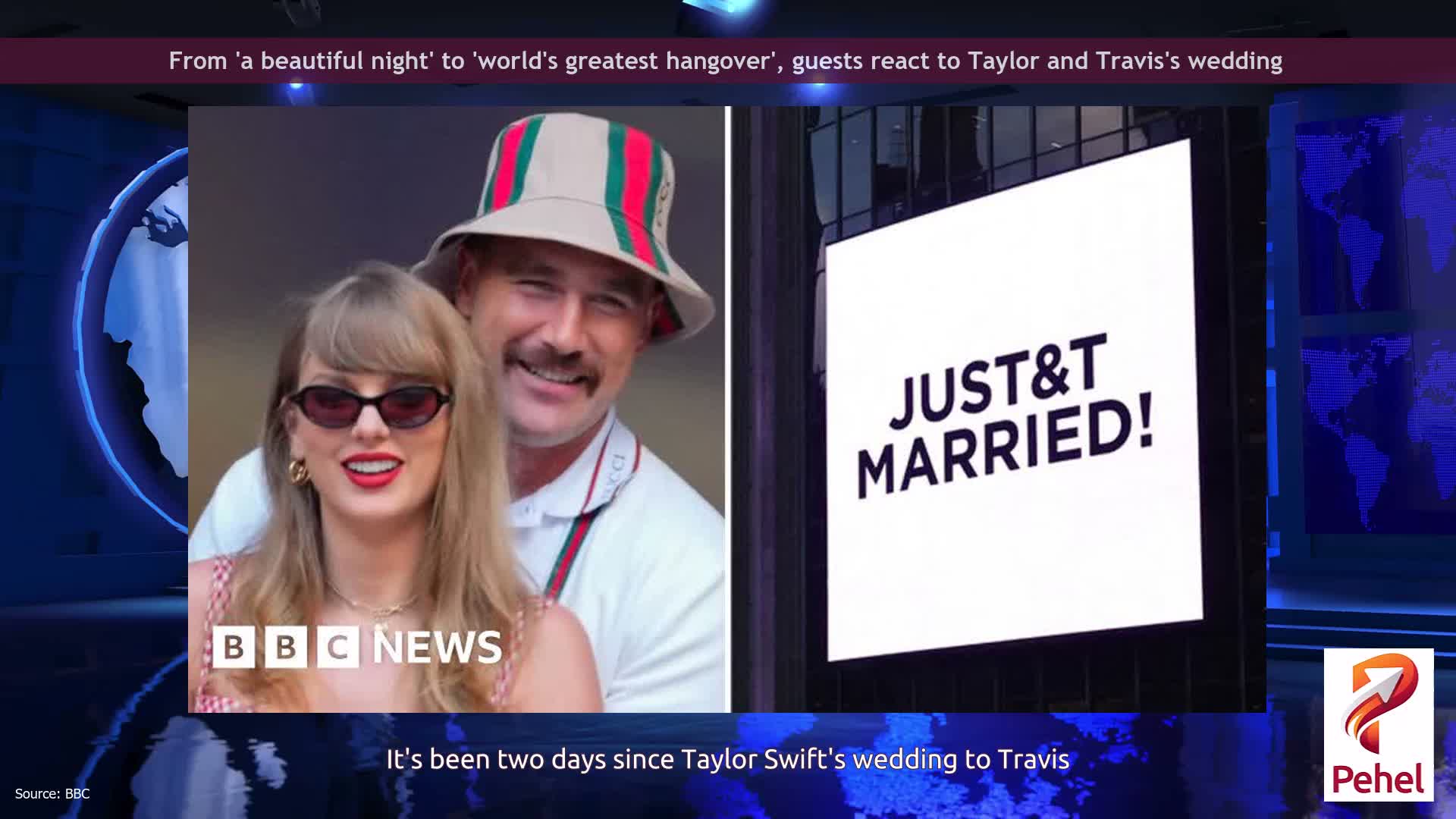 From 'a beautiful night' to 'world's greatest hangover', guests react to Taylor and Travis's wedding