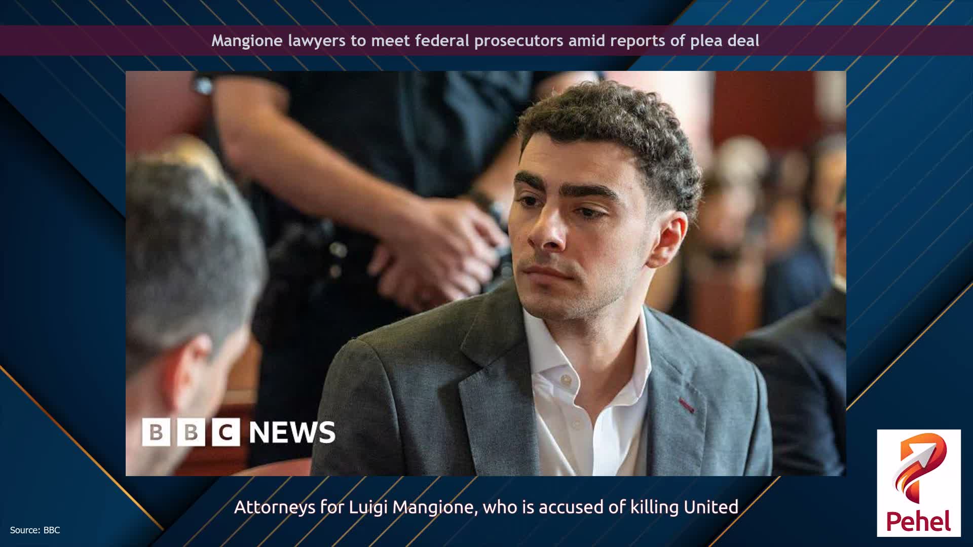 Mangione lawyers to meet federal prosecutors amid reports of plea deal