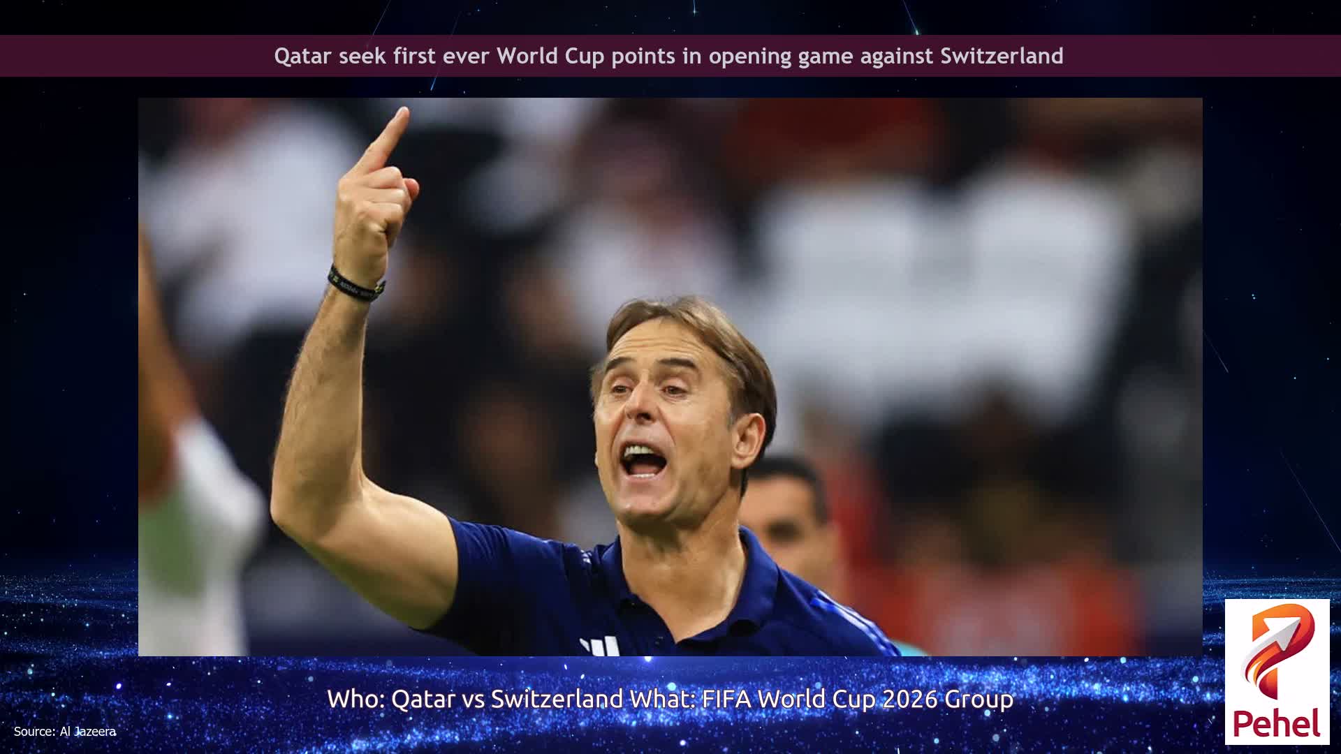 Qatar seek first ever World Cup points in opening game against Switzerland