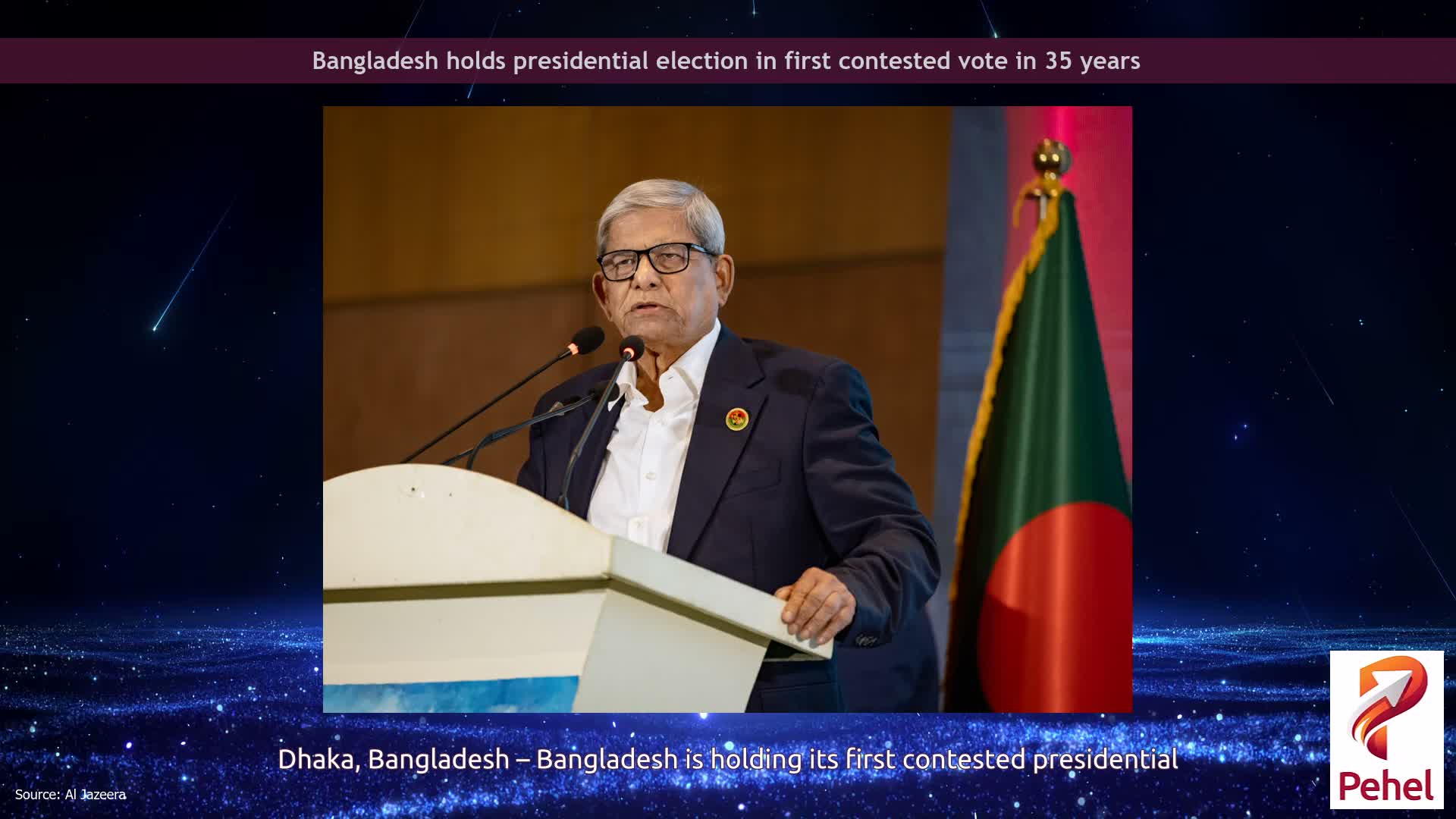 Bangladesh holds presidential election in first contested vote in 35 years