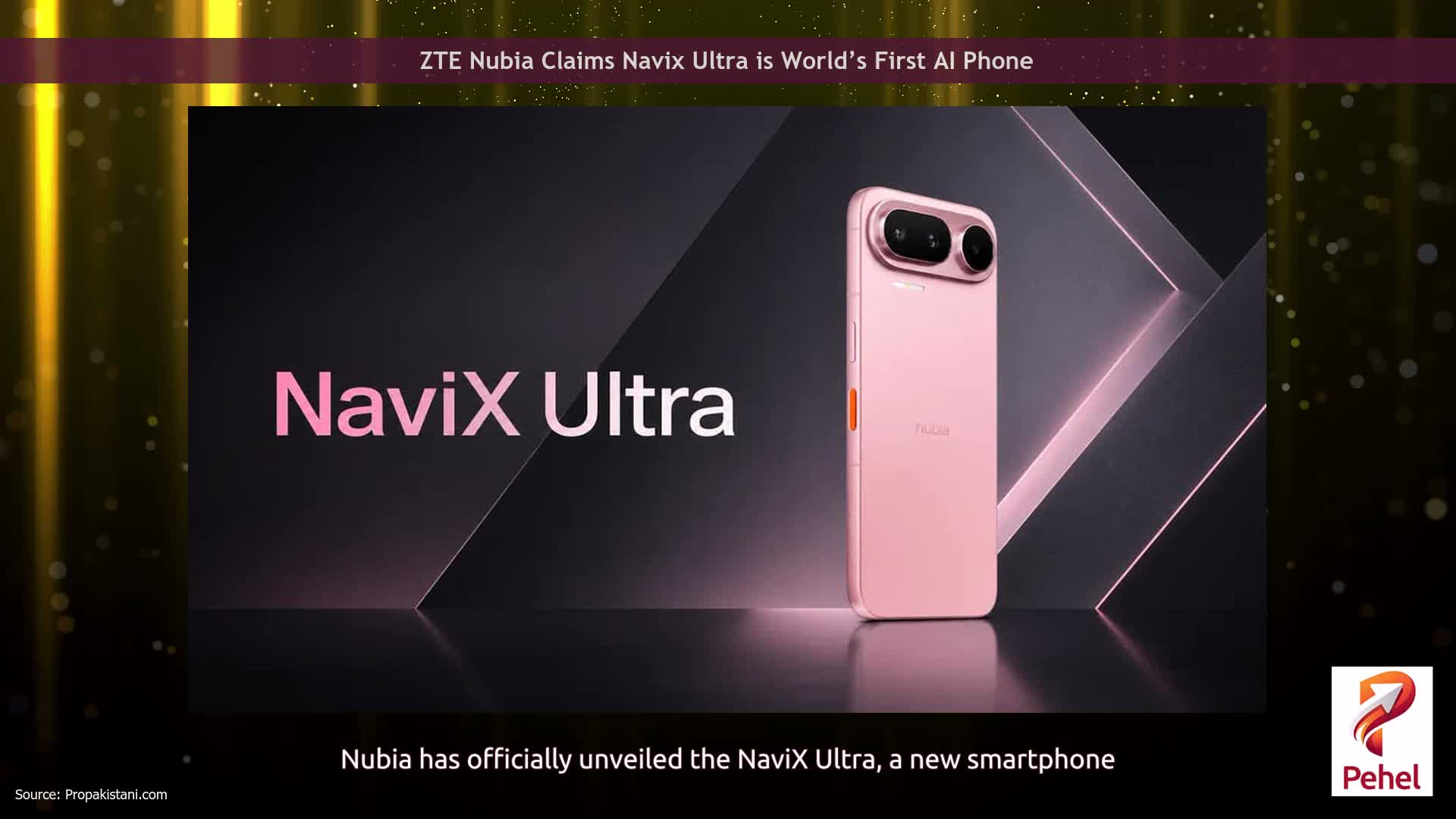ZTE Nubia Claims Navix Ultra is World’s First AI Phone