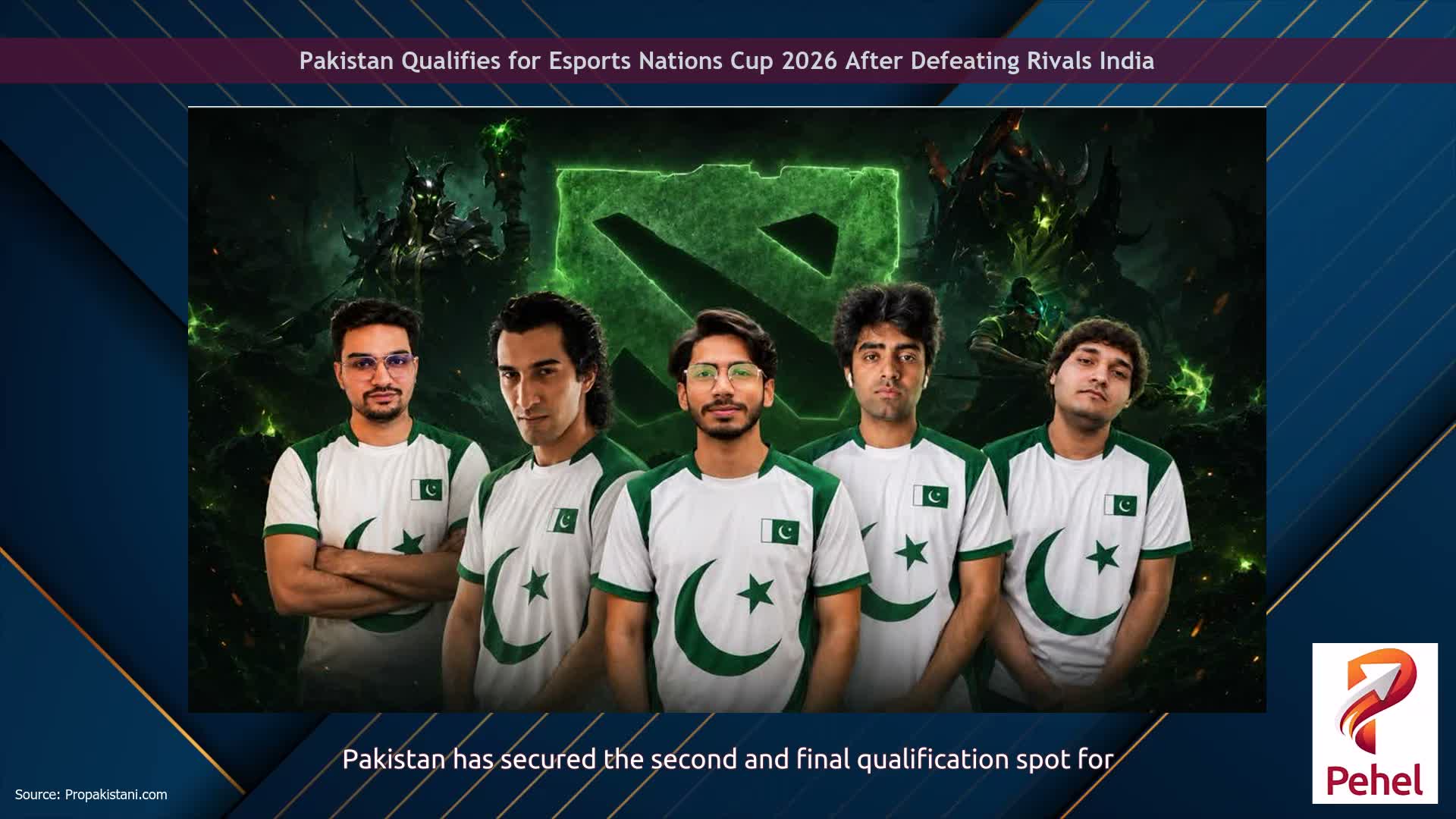 Pakistan Qualifies for Esports Nations Cup 2026 After Defeating Rivals India