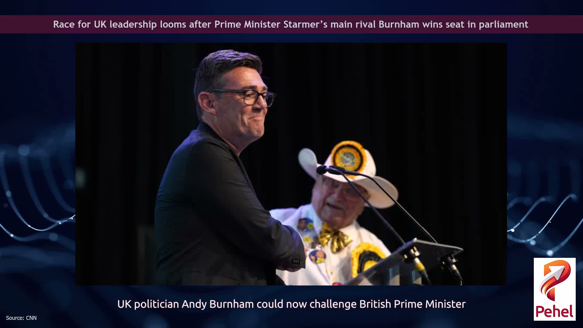Race for UK leadership looms after Prime Minister Starmer’s main rival Burnham wins seat in parliament