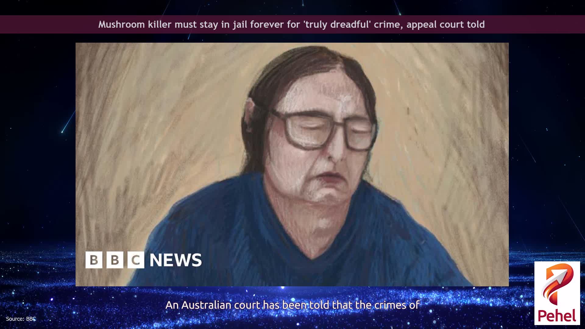 Mushroom killer must stay in jail forever for 'truly dreadful' crime, appeal court told