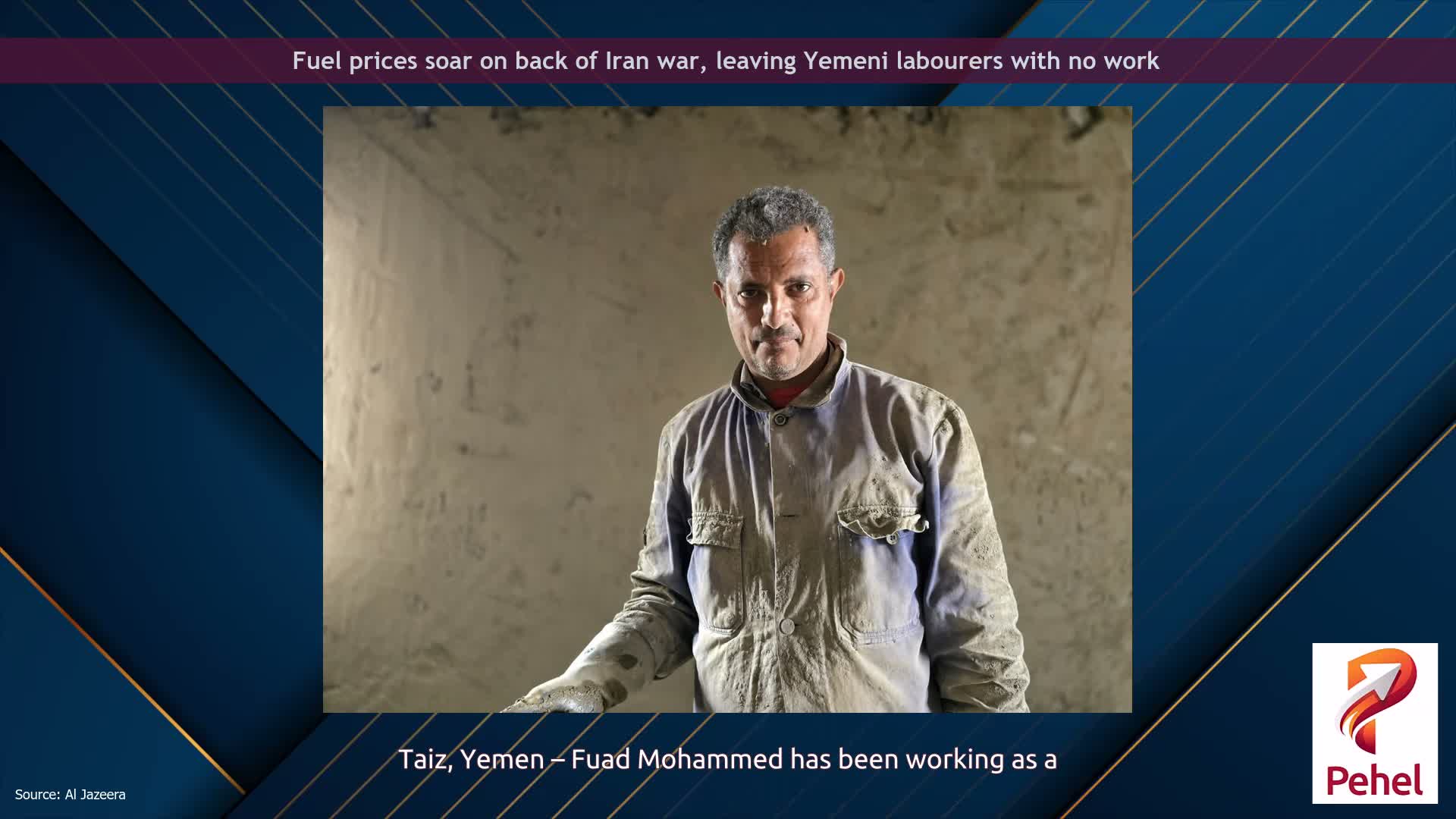 Fuel prices soar on back of Iran war, leaving Yemeni labourers with no work
