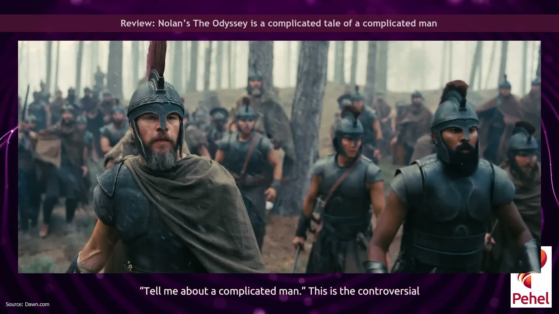 Review: Nolan’s The Odyssey is a complicated tale of a complicated man