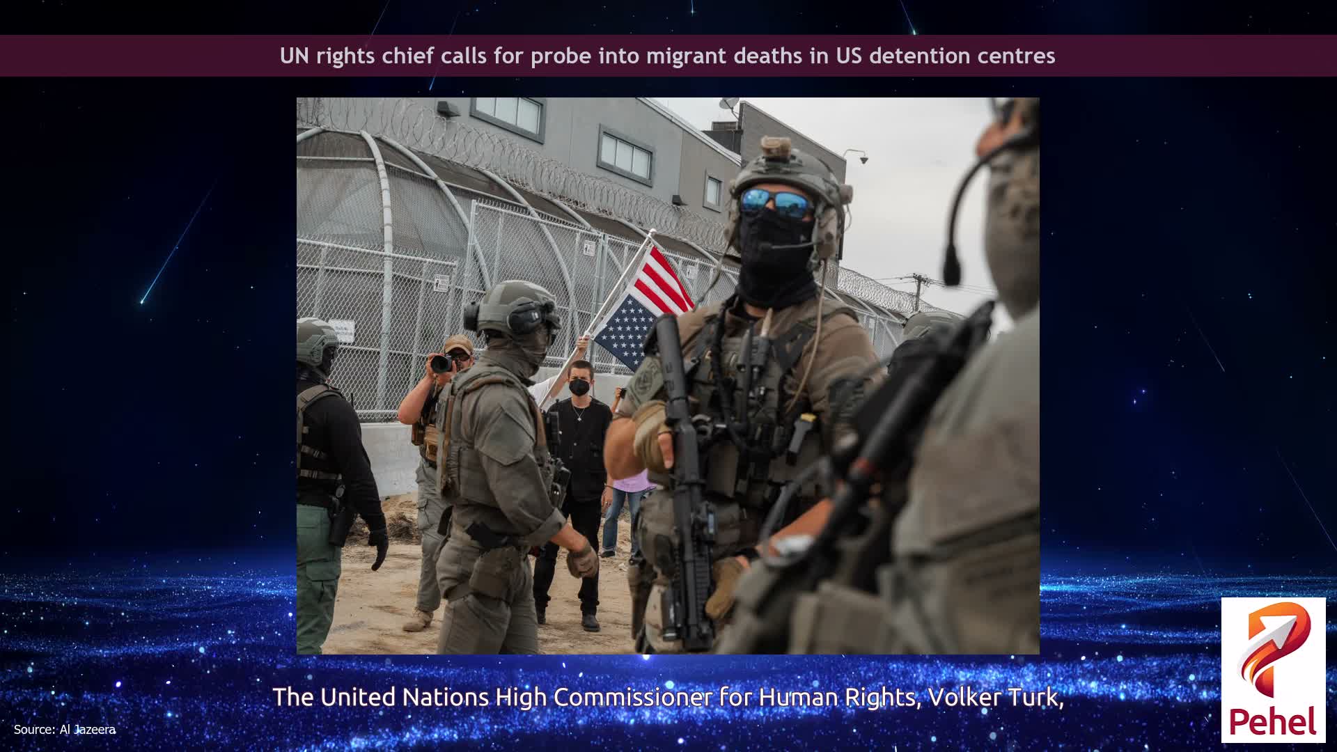 UN rights chief calls for probe into migrant deaths in US detention centres