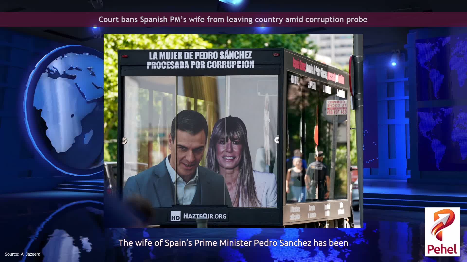 Court bans Spanish PM’s wife from leaving country amid corruption probe