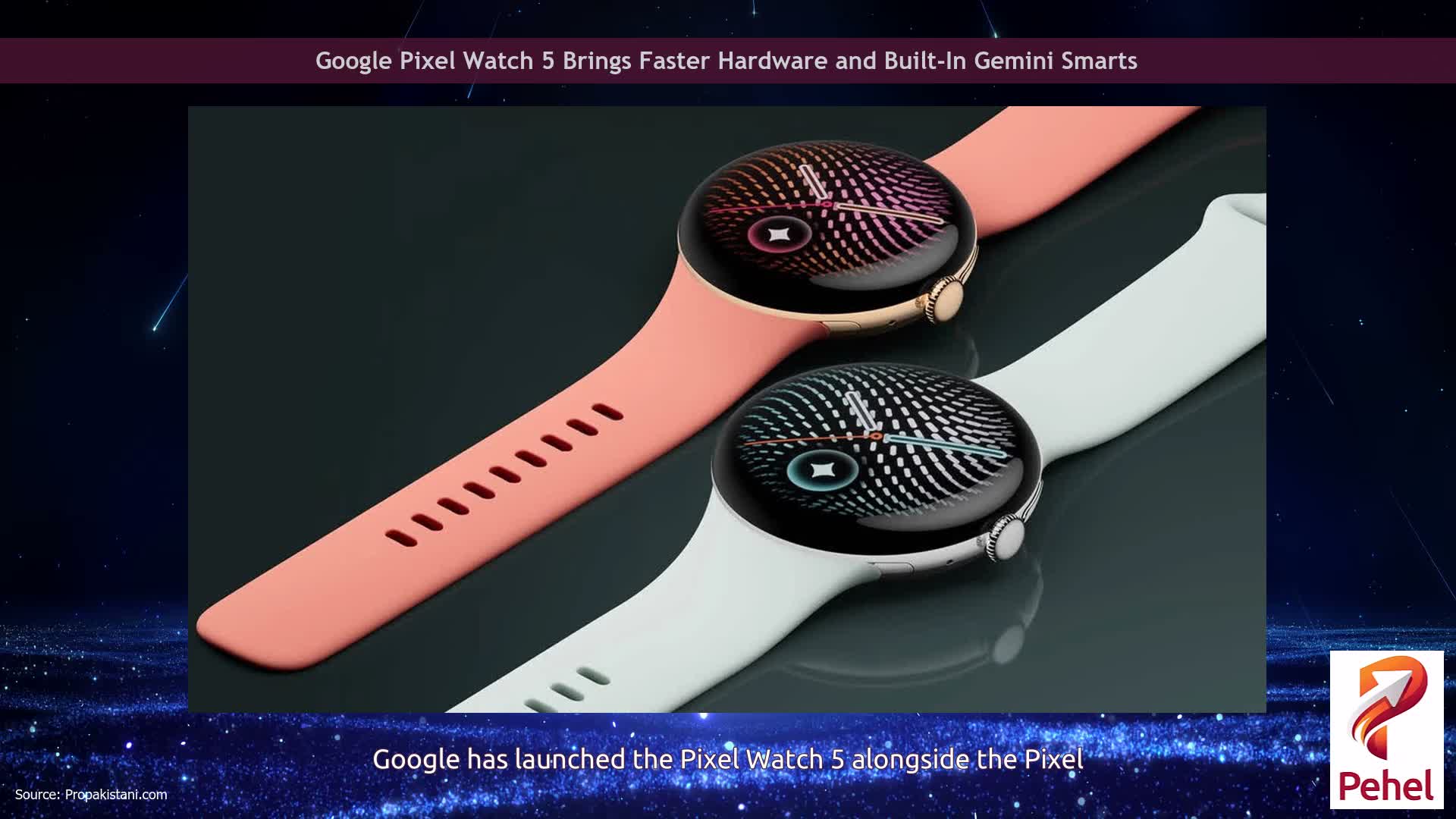 Google Pixel Watch 5 Brings Faster Hardware and Built-In Gemini Smarts