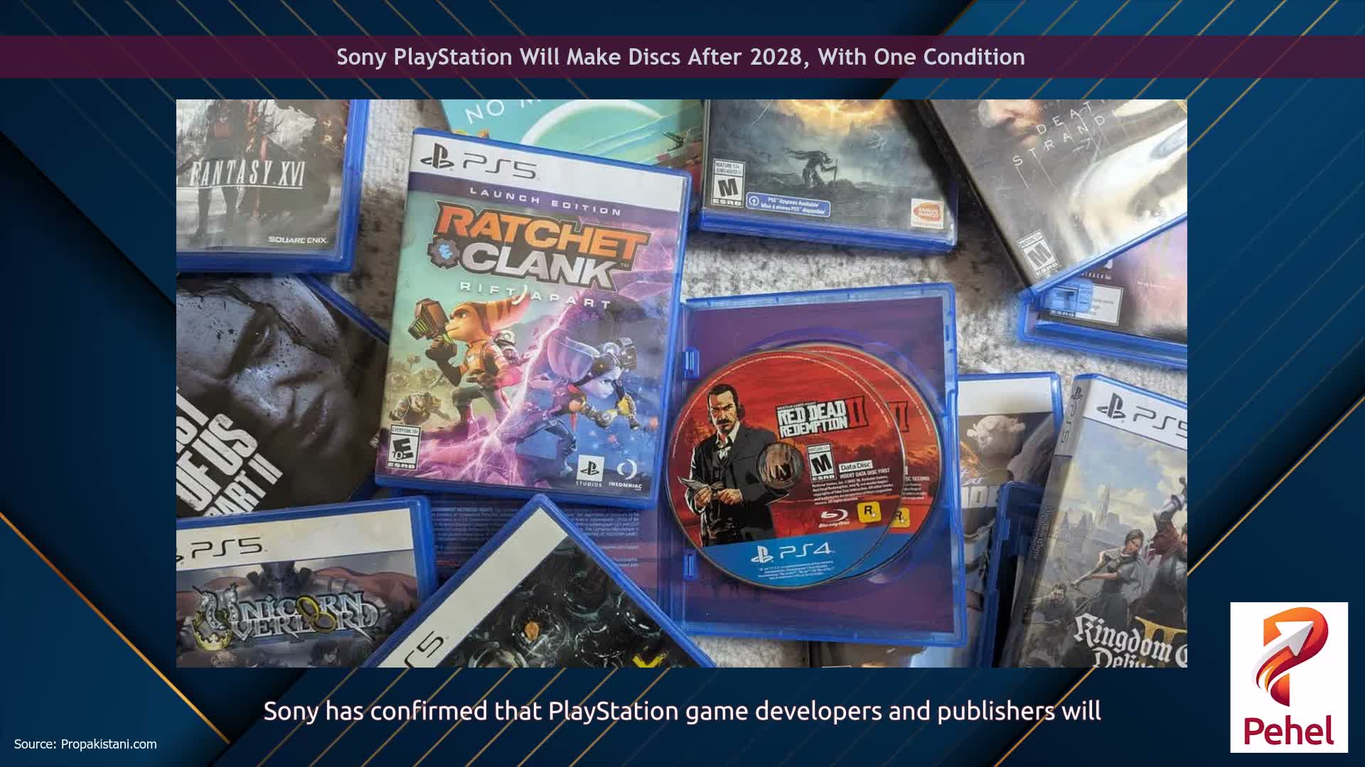 Sony PlayStation Will Make Discs After 2028, With One Condition