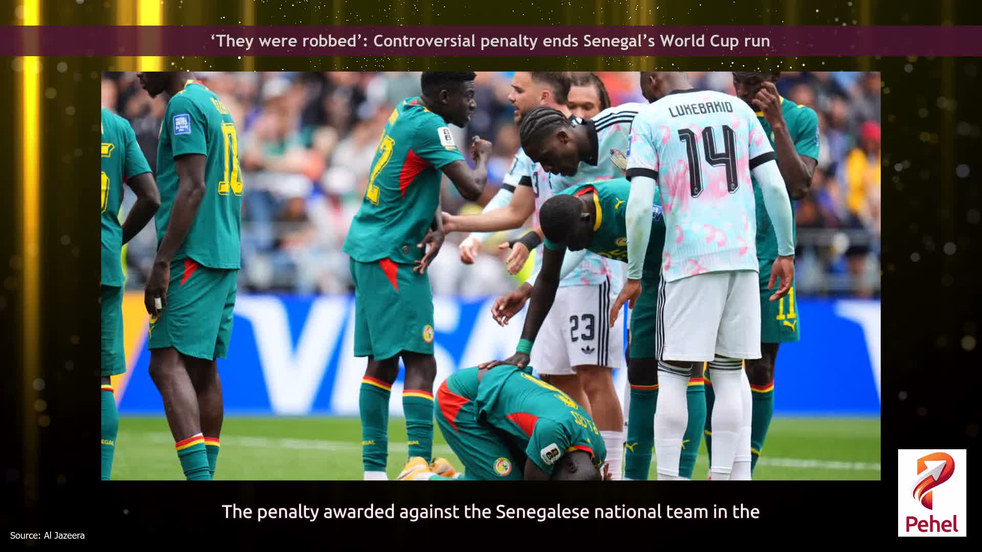 ‘They were robbed’: Controversial penalty ends Senegal’s World Cup run