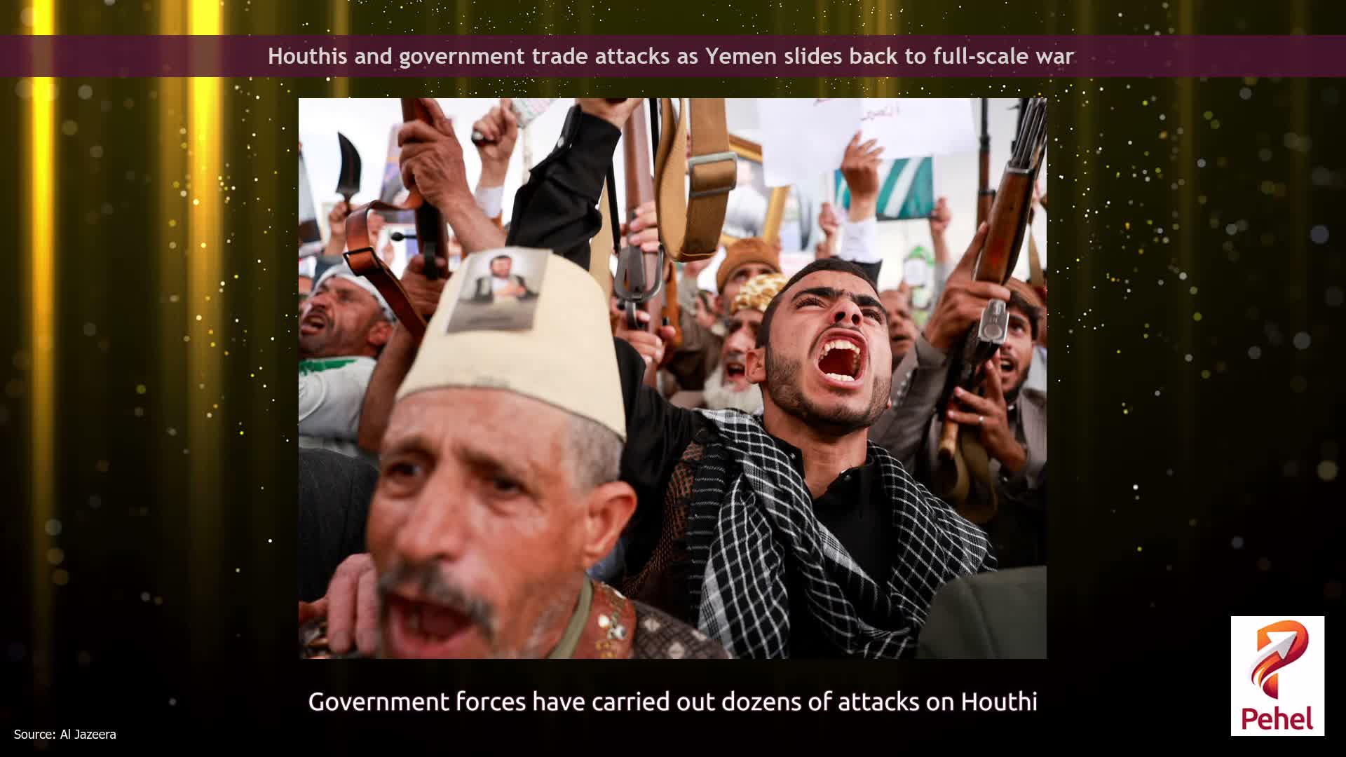 Houthis and government trade attacks as Yemen slides back to full-scale war